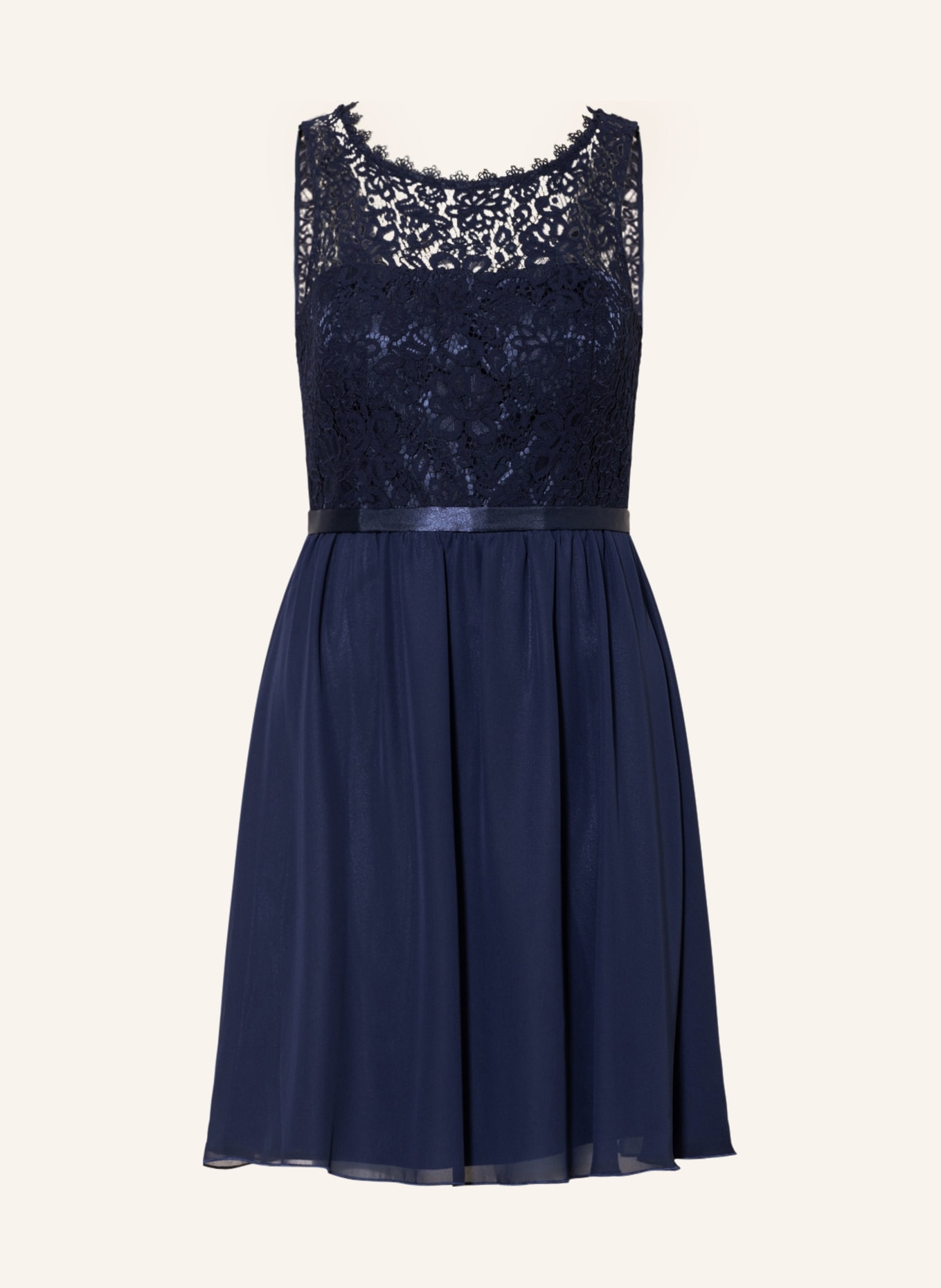 Suddenly Princess Cocktail dress with lace , Color: DARK BLUE (Image 1)