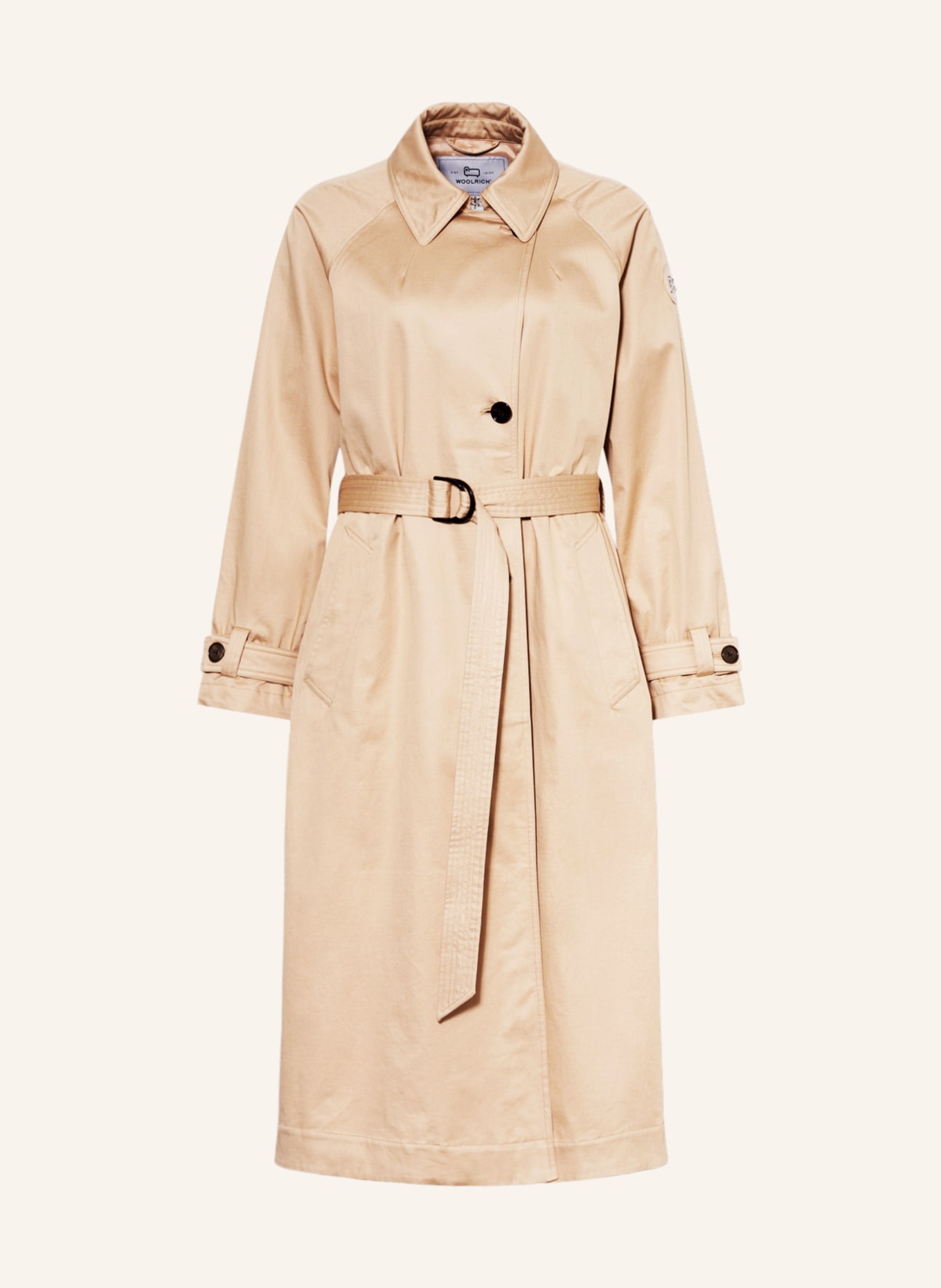 WOOLRICH Trench coat LAKESIDE, Color: BEIGE (Image 1)
