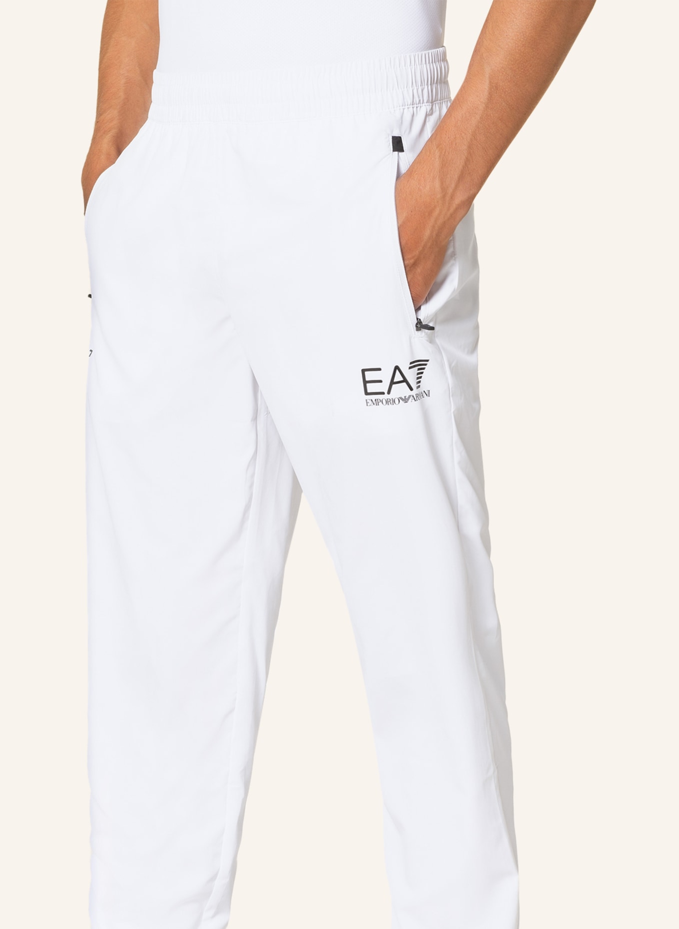 EA7 Emporio Armani KITZBUHEL HIGH WAISTED - Ski pants - white
