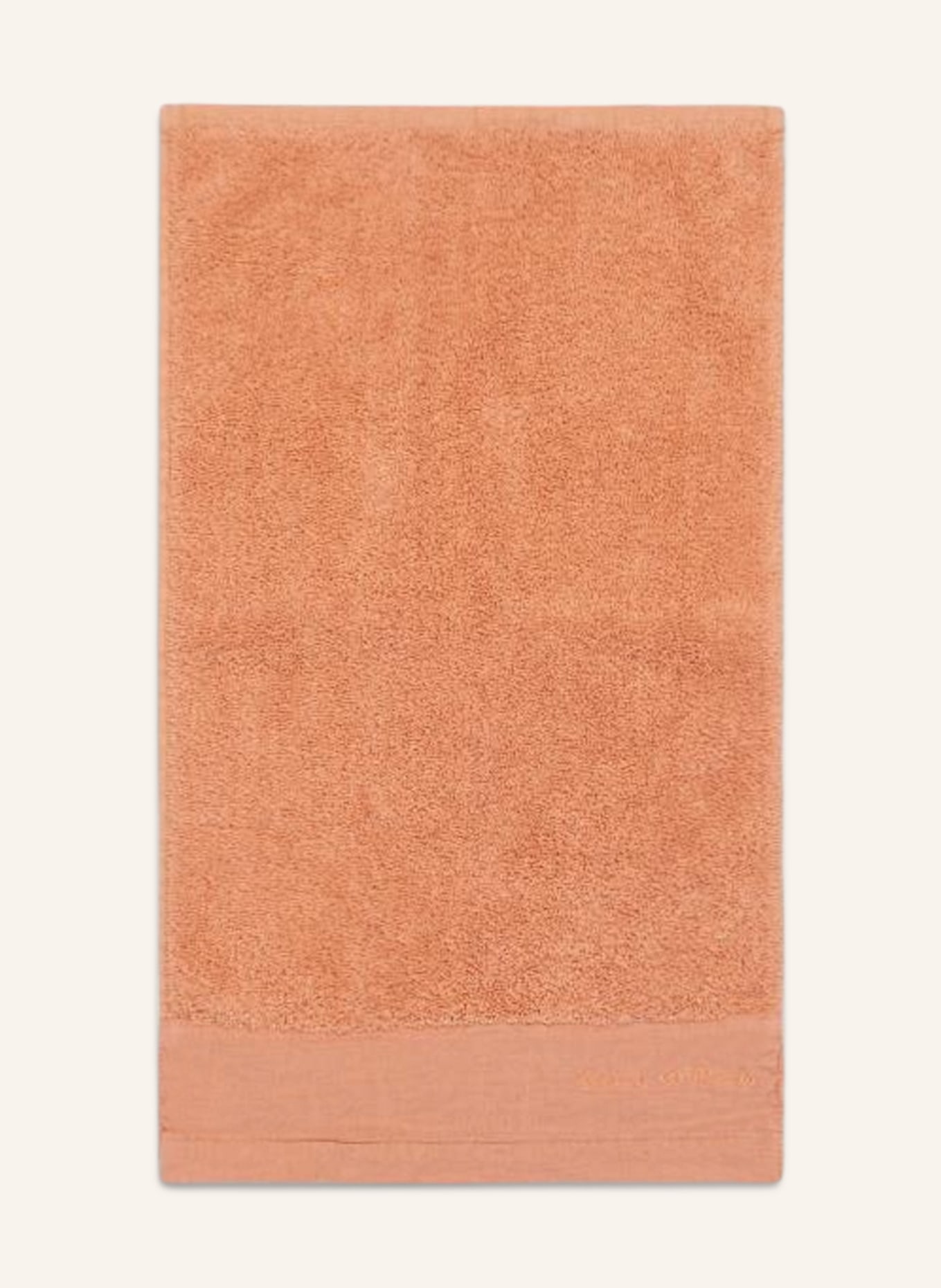 Marc O'Polo Bath towel LINAN, Color: DARK ORANGE (Image 1)