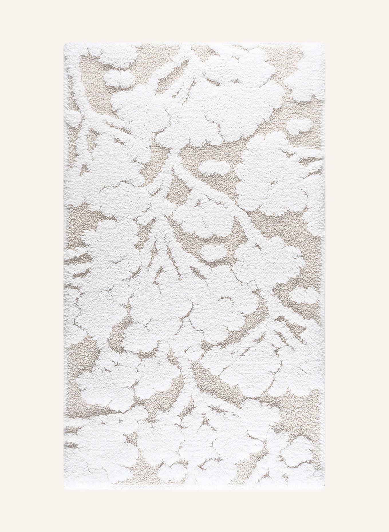 Graccioza Bath towel EDEN, Color: WHITE/ OLIVE/ GRAY (Image 2)