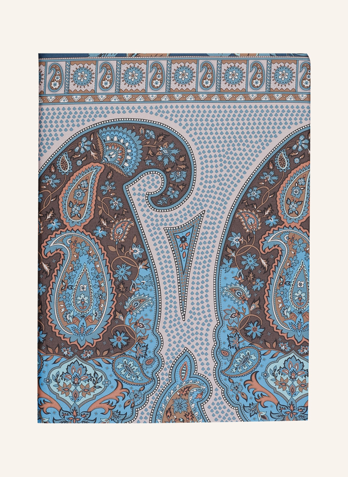 bassetti Bettwäsche GENOVA V.V1: NEONBLAU / ROSA / BRAUN