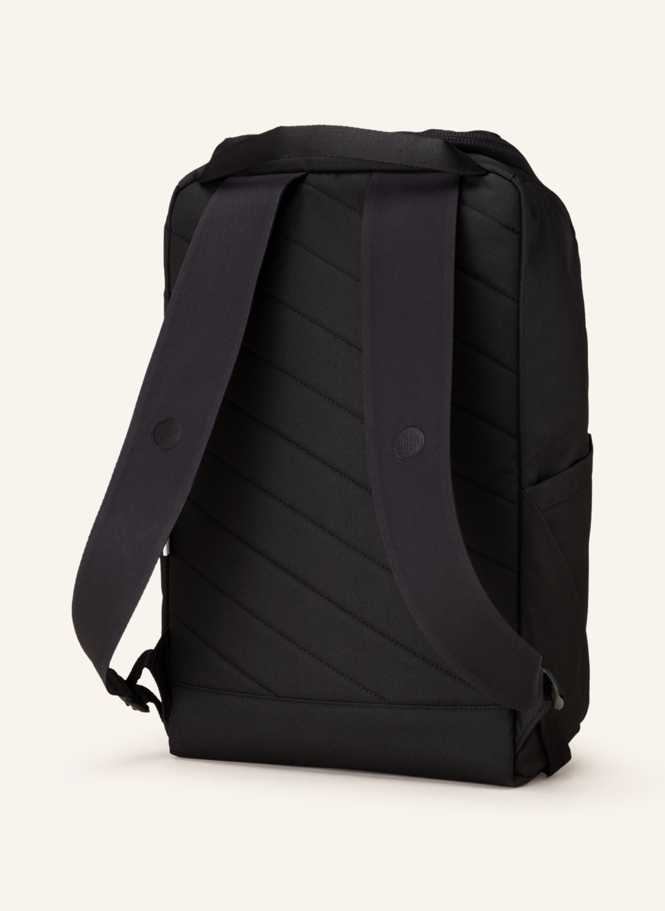 pinqponq Backpack PURIK with laptop compartment 21 l, Color: BLACK (Image 2)