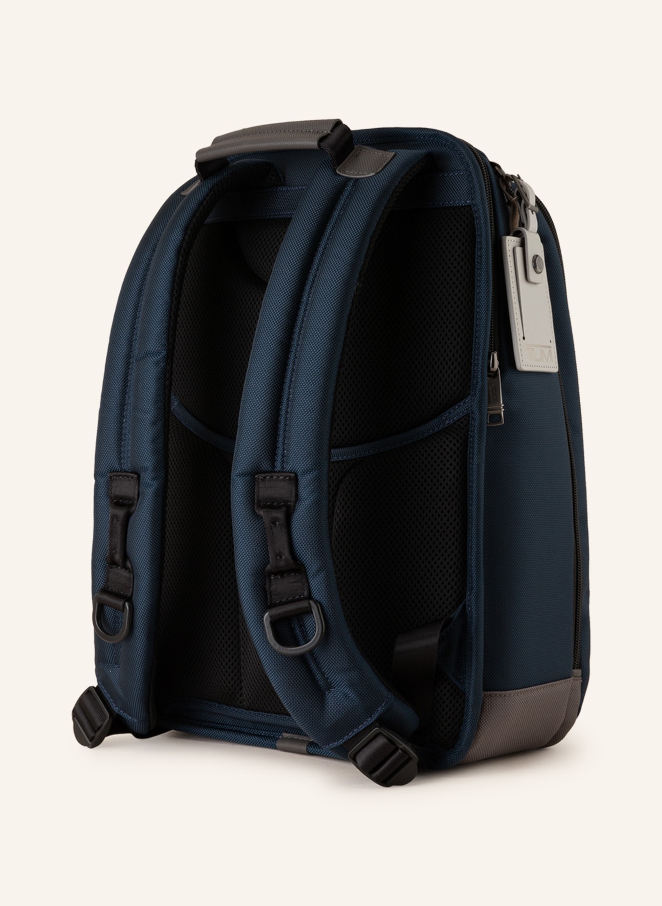TUMI ALPHA 3 backpack SLIM with laptop compartment, Color: DARK BLUE/ GRAY (Image 2)
