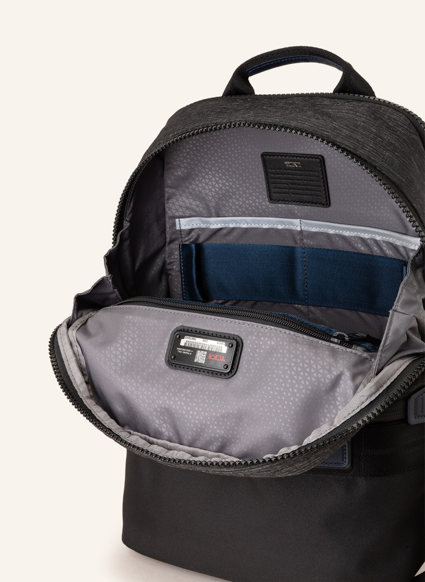 TUMI TAHOE Backpack NOTTAWAY with laptop compartment, Color: DARK GRAY (Image 3)