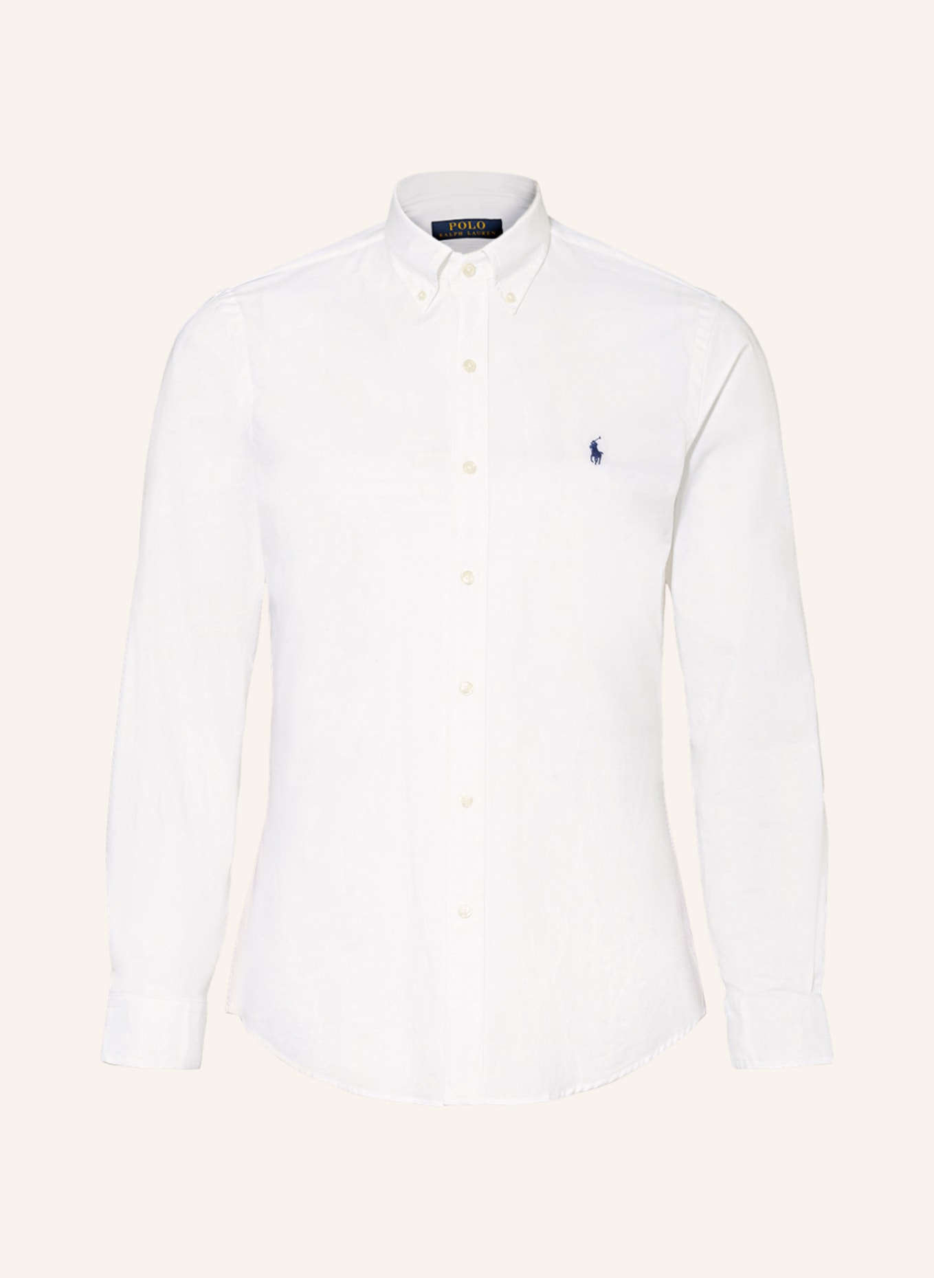 POLO RALPH LAUREN Shirt slim fit , Color: WHITE (Image 1)