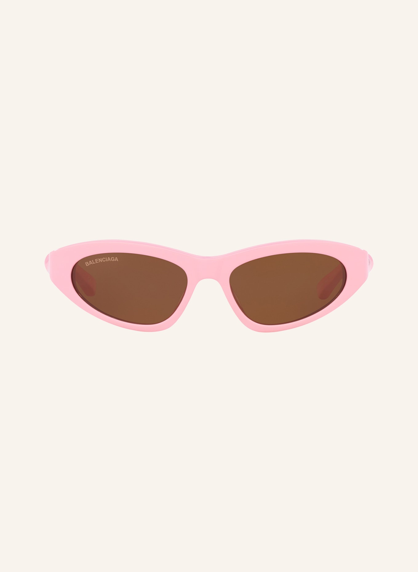 BALENCIAGA Okulary przeciwsłoneczne BB0207S: 3500R1 – RÓŻOWY / BRĄZOWY