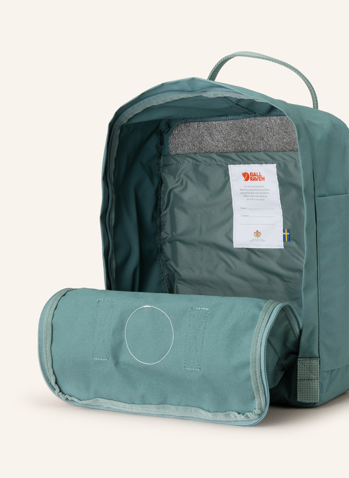 FJÄLLRÄVEN Rugzak KANKEN: PETROL