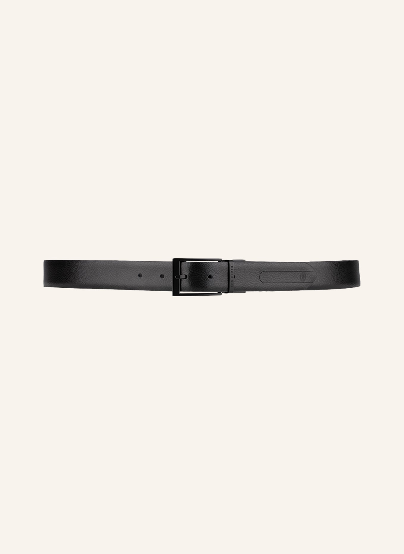 TED BAKER Leather belt CHEKINN, Color: BLACK (Image 2)