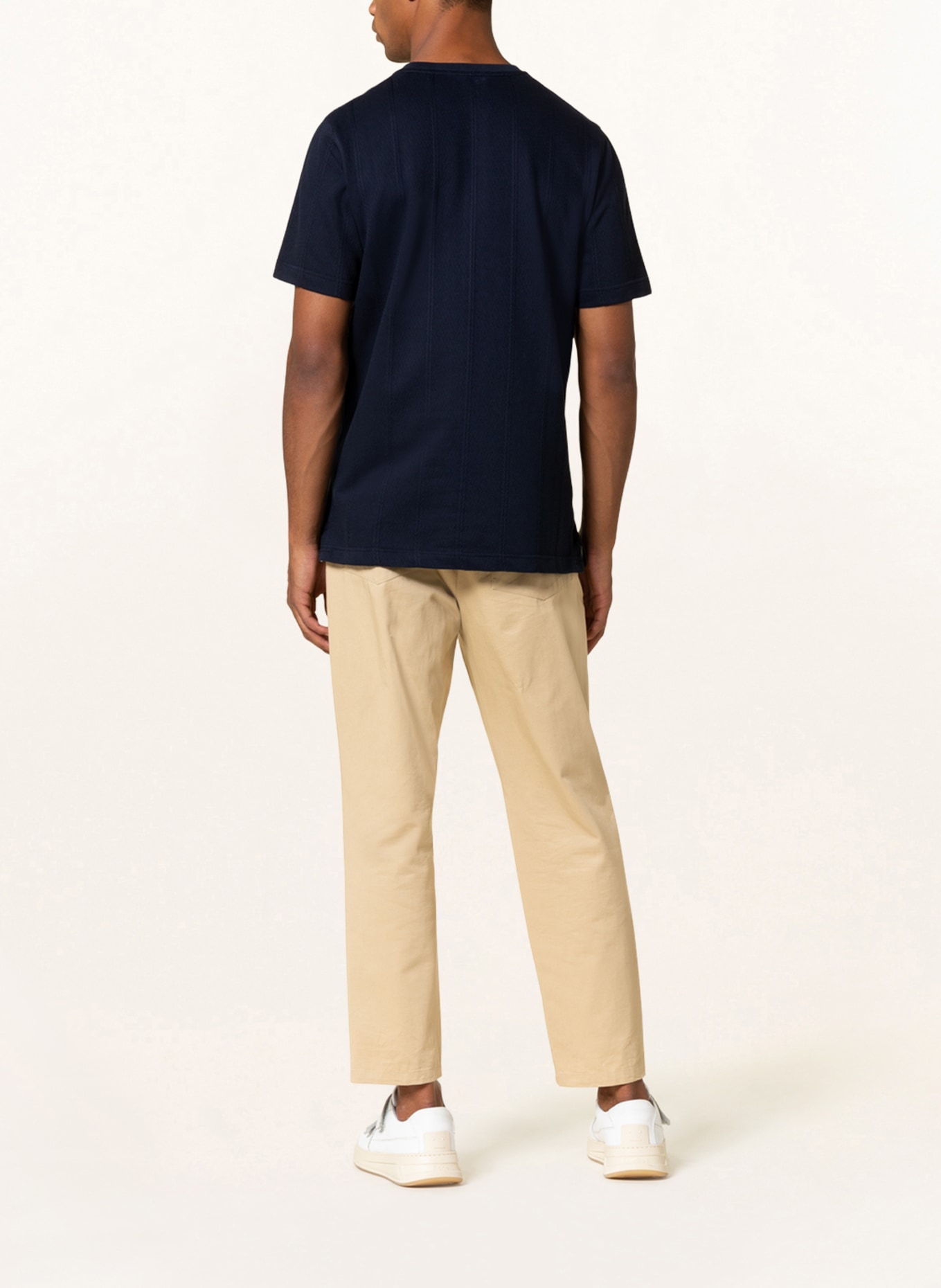 TED BAKER Dzianinowa koszulka RAASAY, Kolor: GRANATOWY (Obrazek 3)