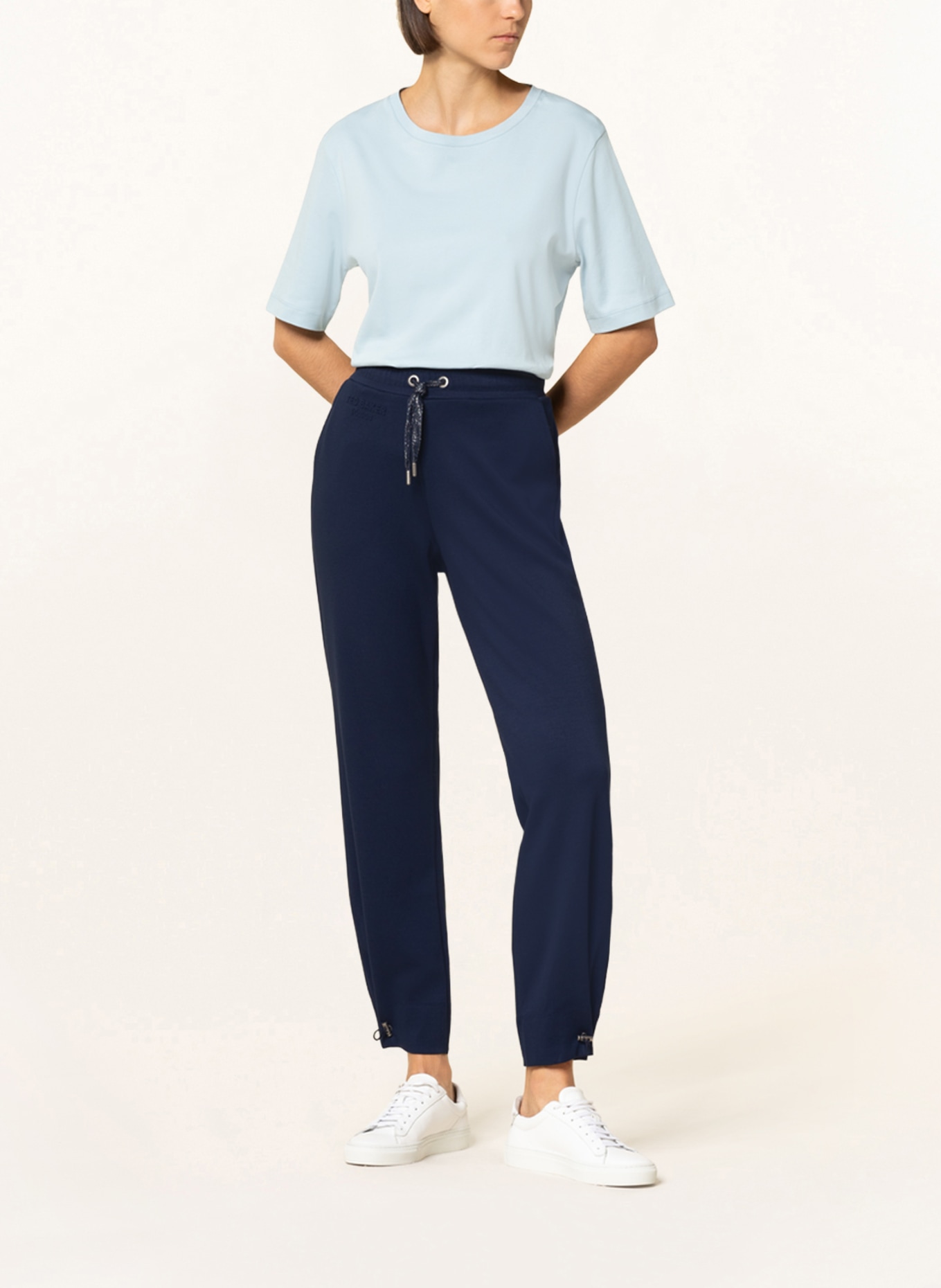 TED BAKER Pants ORTHON in jogger style, Color: DARK BLUE (Image 2)