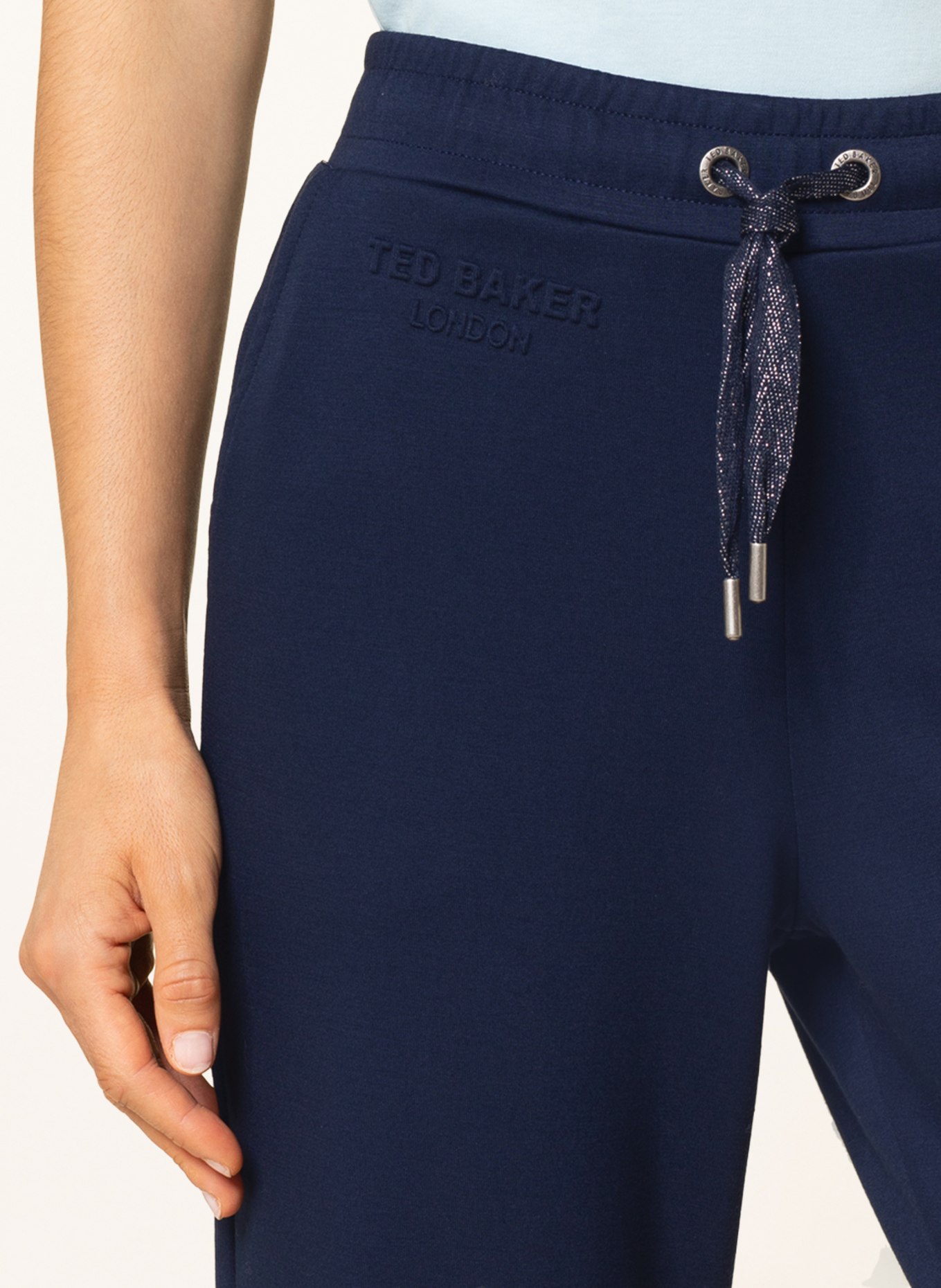 TED BAKER Spodnie ORTHON w stylu dresowym, Kolor: GRANATOWY (Obrazek 5)