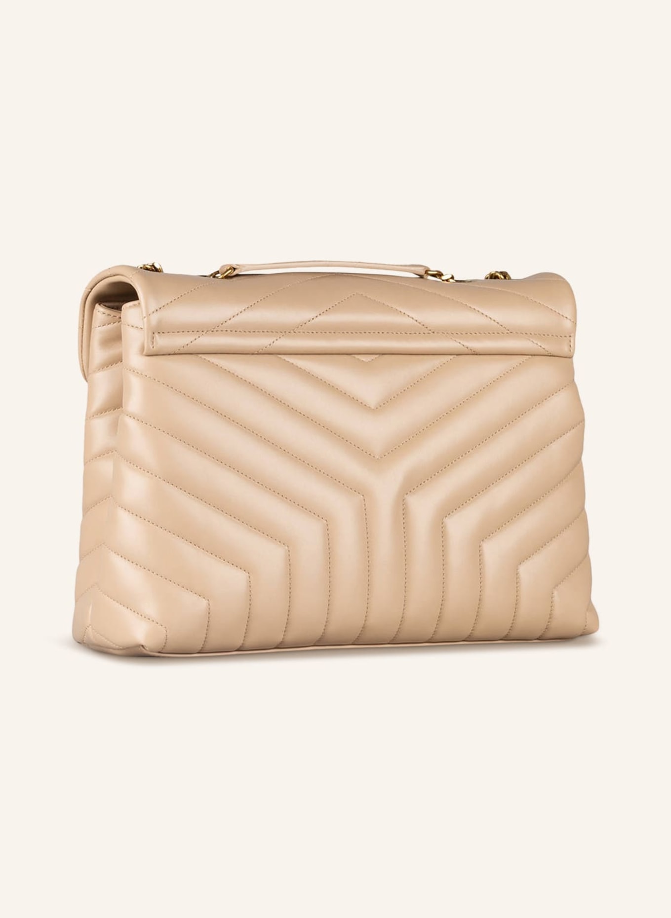 Saint laurent small loulou beige 2025
