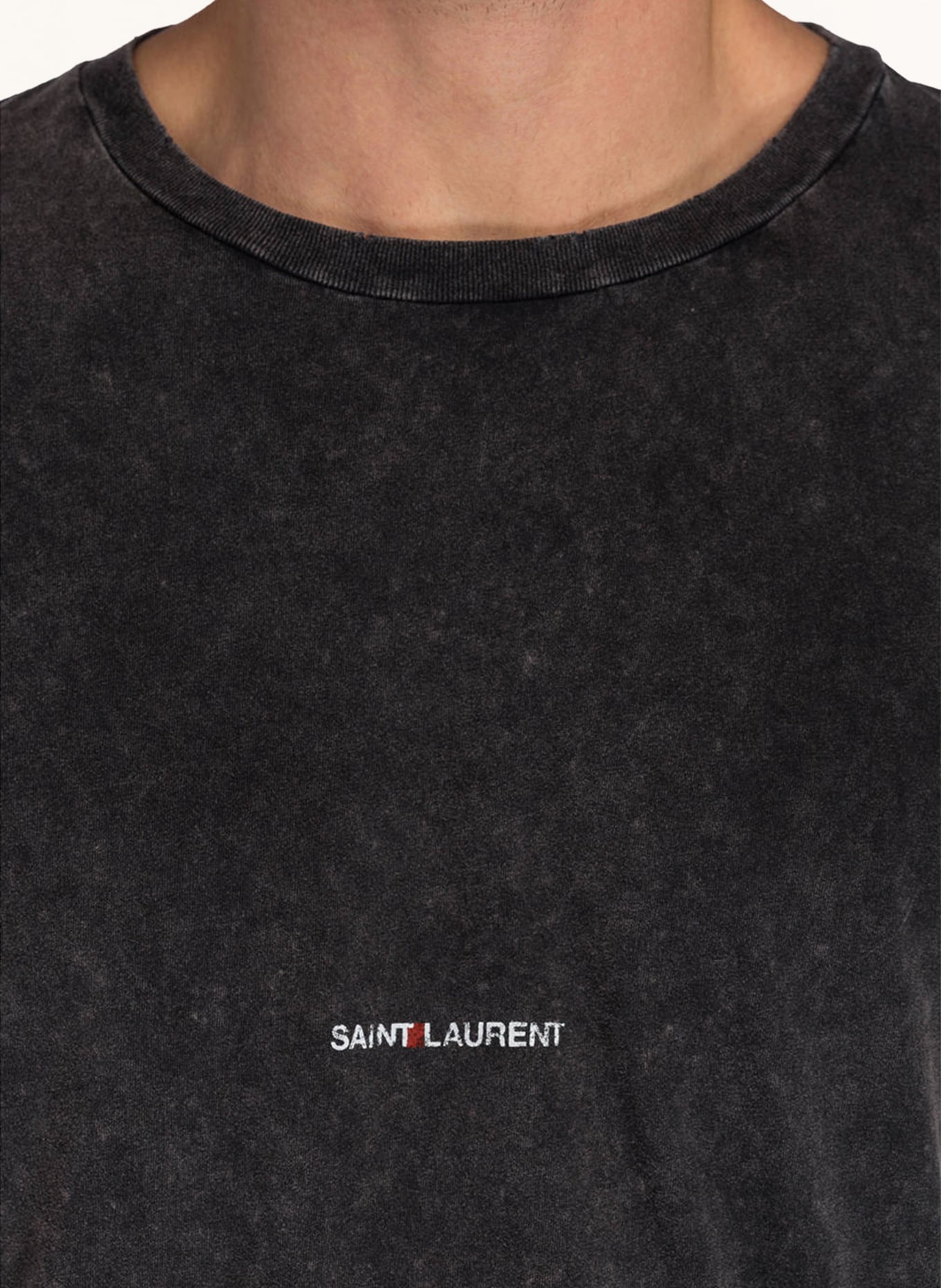 SAINT LAURENT T-shirt, Kolor: CZARNY (Obrazek 4)