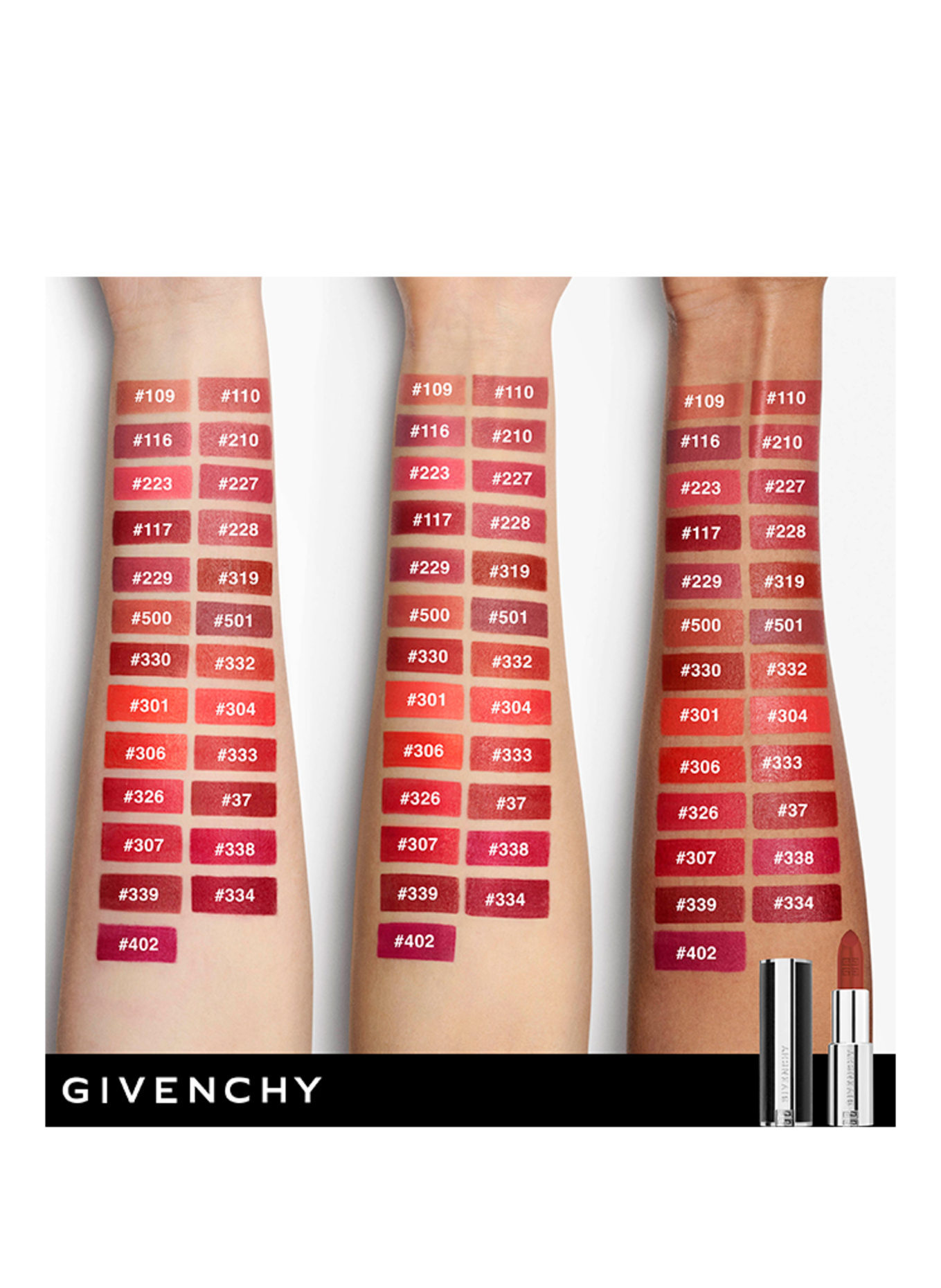 GIVENCHY LE ROUGE INTERDIT INTENSE SILK: N210 ROSE BRAISÉ