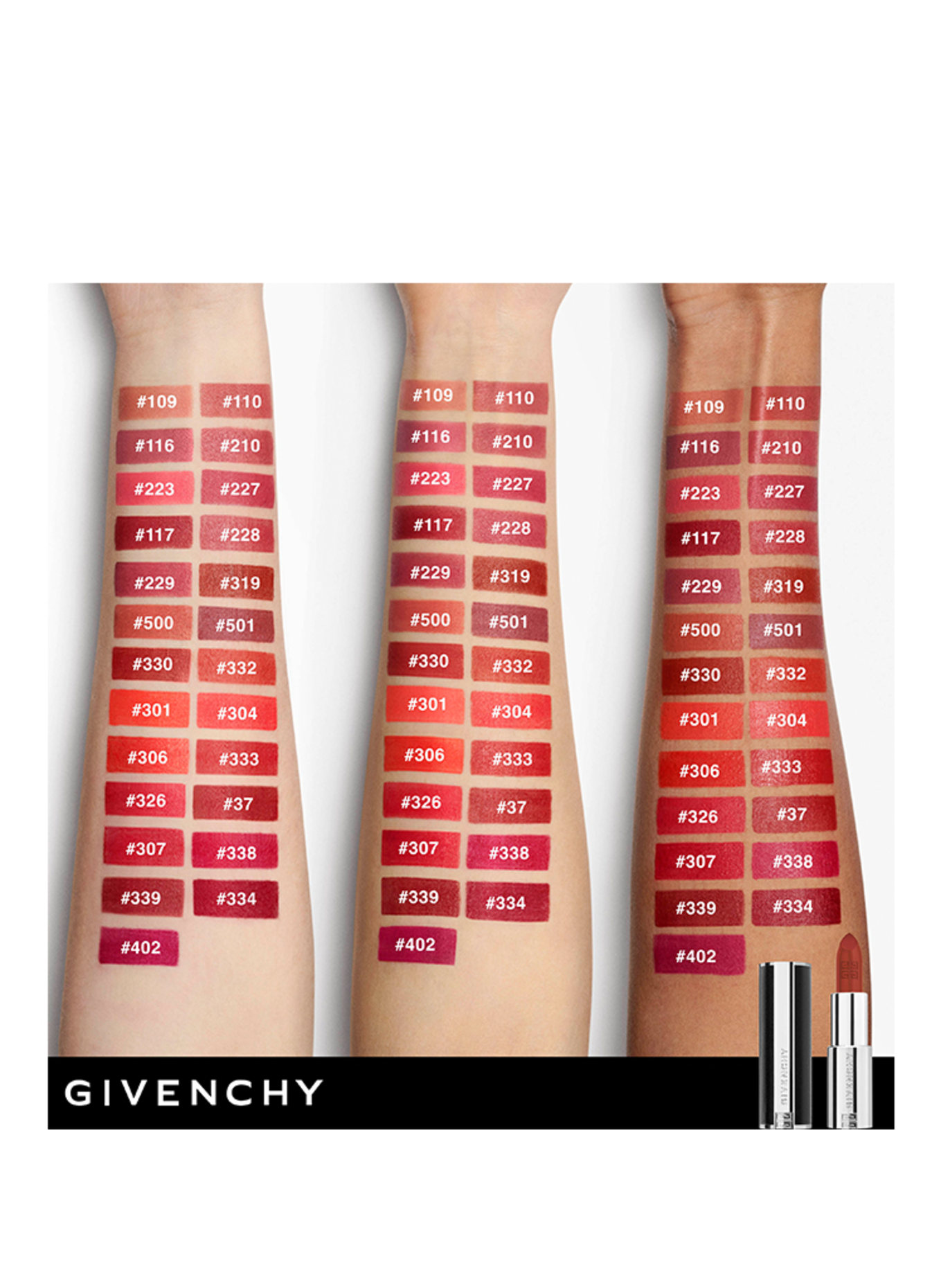 GIVENCHY BEAUTY LE ROUGE INTERDIT INTENSE SILK: N326 ROUGE AUDACIEUX