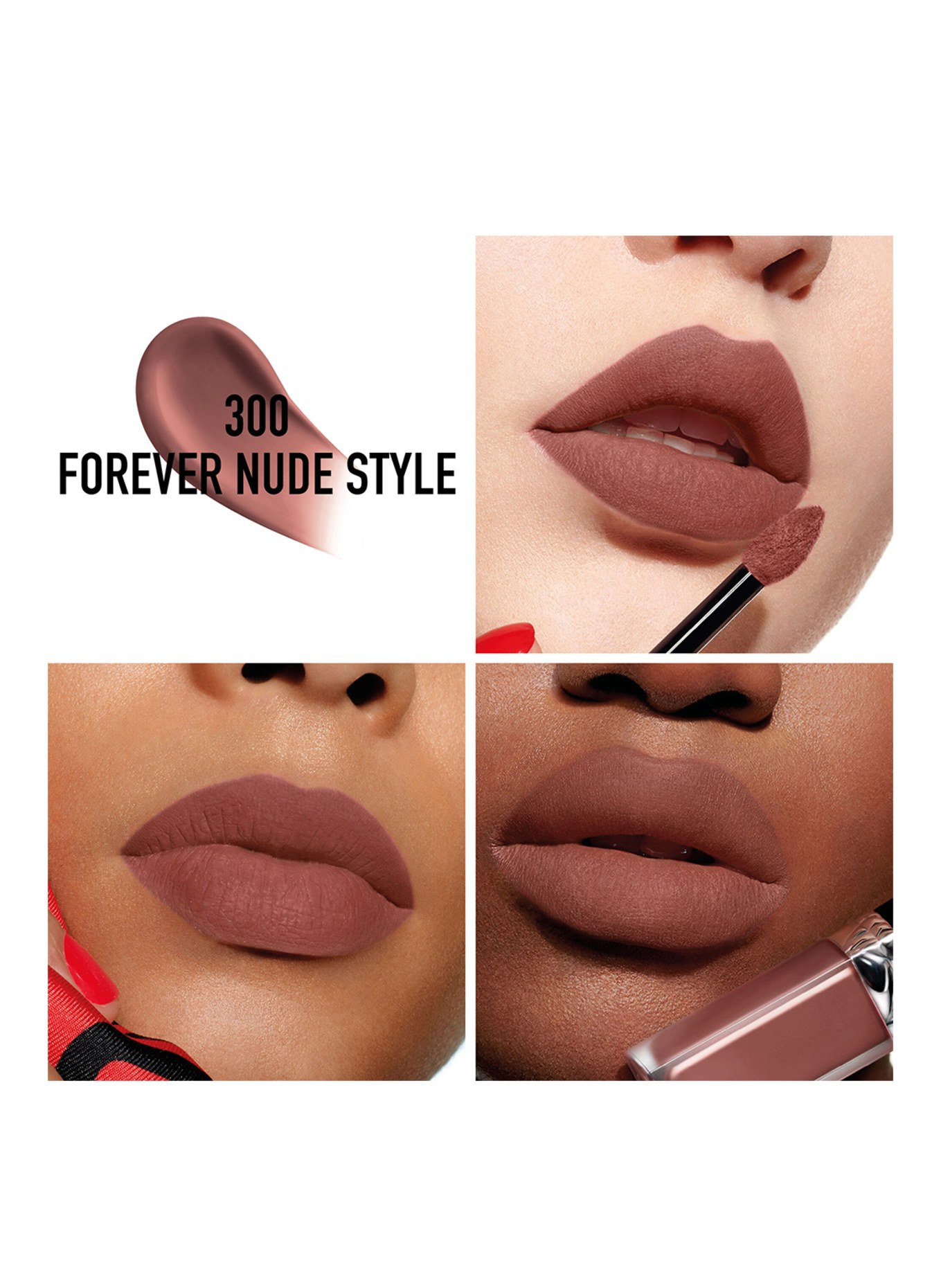 DIOR ROUGE DIOR FOREVER LIQUID: 300 FOREVER NUDE STYLE