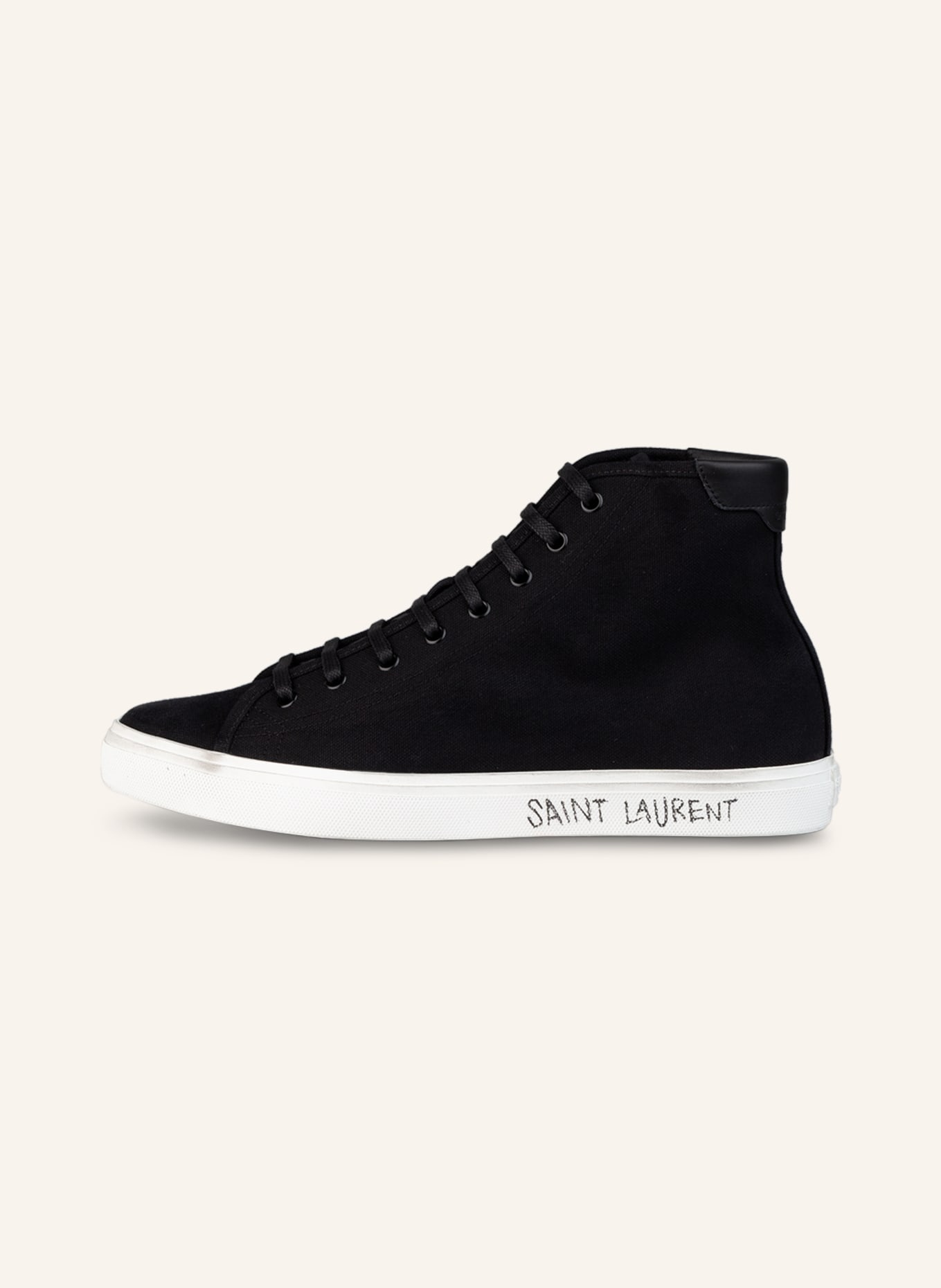 SAINT LAURENT Hightop-Sneaker MALIBU, Farbe: SCHWARZ (Bild 4)