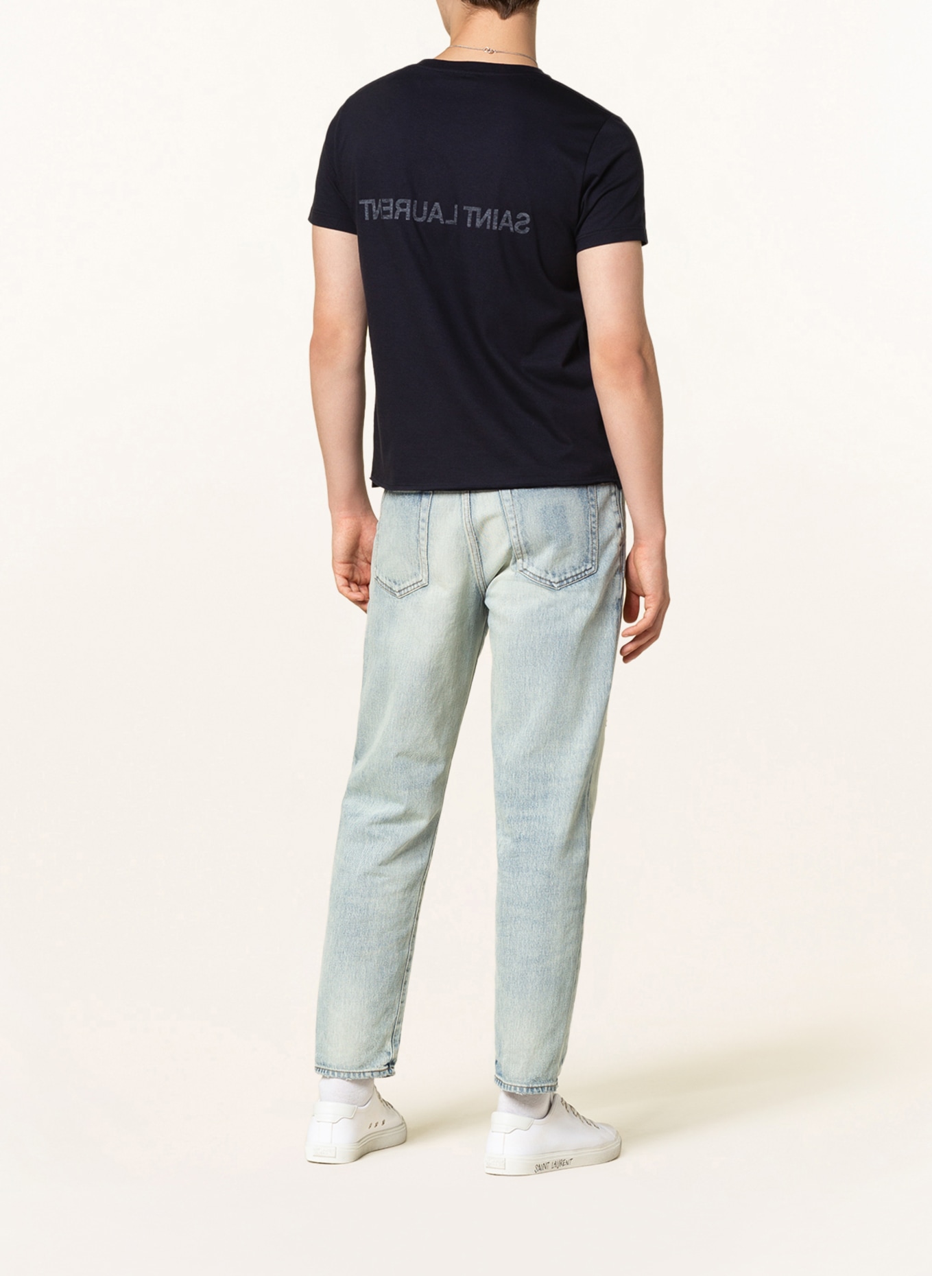 SAINT LAURENT T-Shirt, Farbe: DUNKELBLAU (Bild 3)