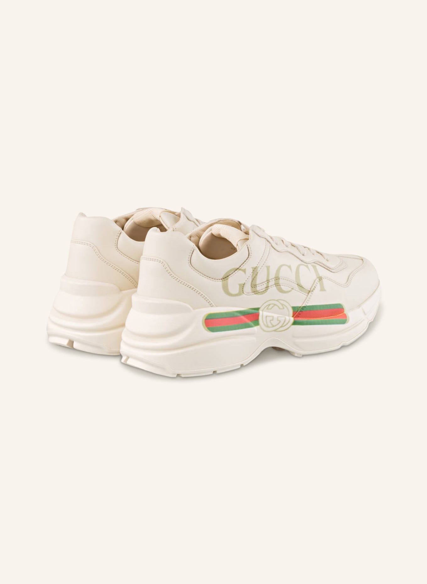 GUCCI Sneaker RHYTON, Farbe: ECRU (Bild 2)