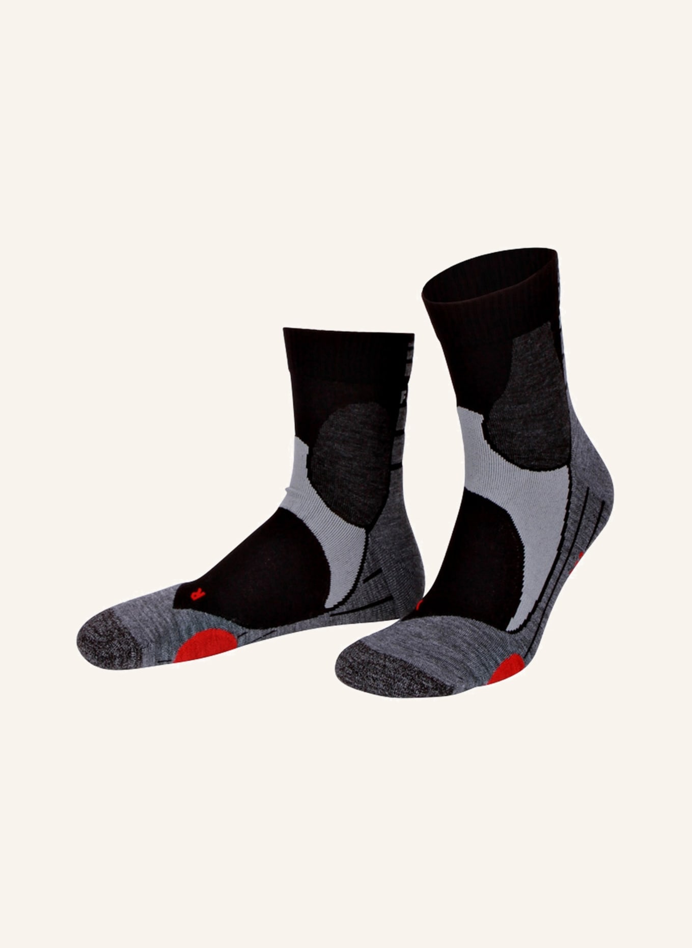 FALKE Cyklistické ponožky BC3, Barva: ČERNÁ (Obrázek 1)
