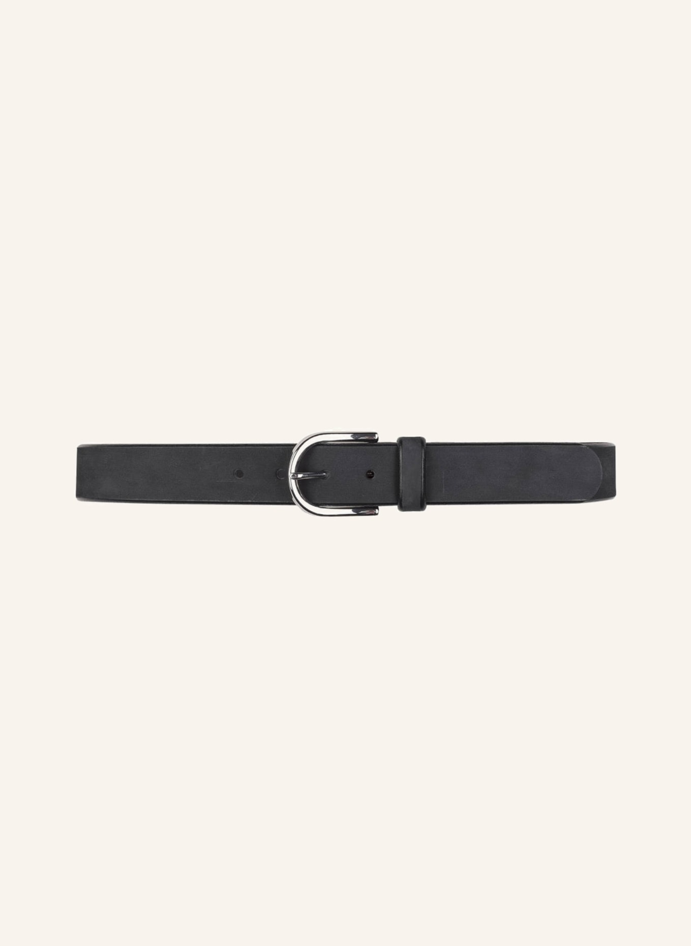 SCHUCHARD & FRIESE Leather belt, Color: BLACK (Image 2)