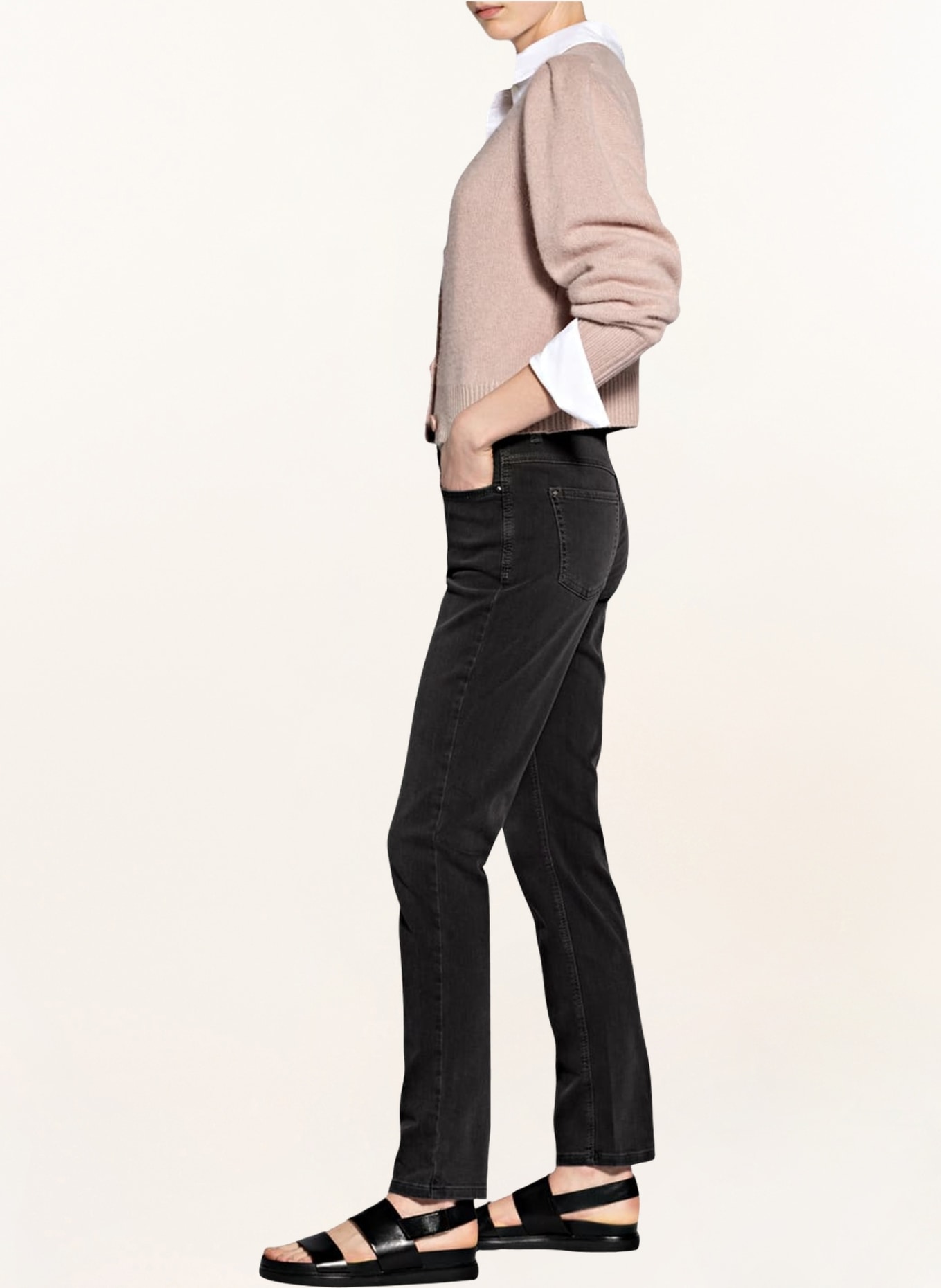 MAC Jeans DREAM: D975 dark grey used wash