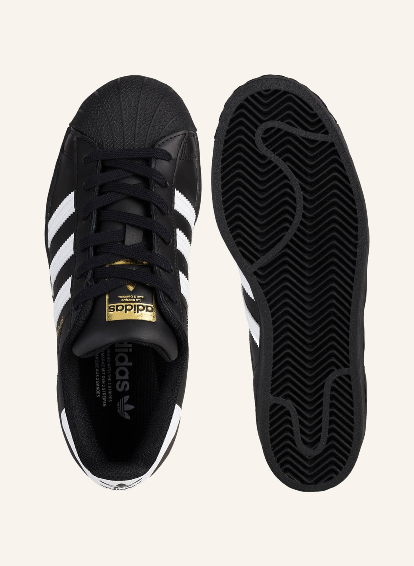 adidas Originals Sneaker SUPERSTAR, Farbe: SCHWARZ (Bild 5)