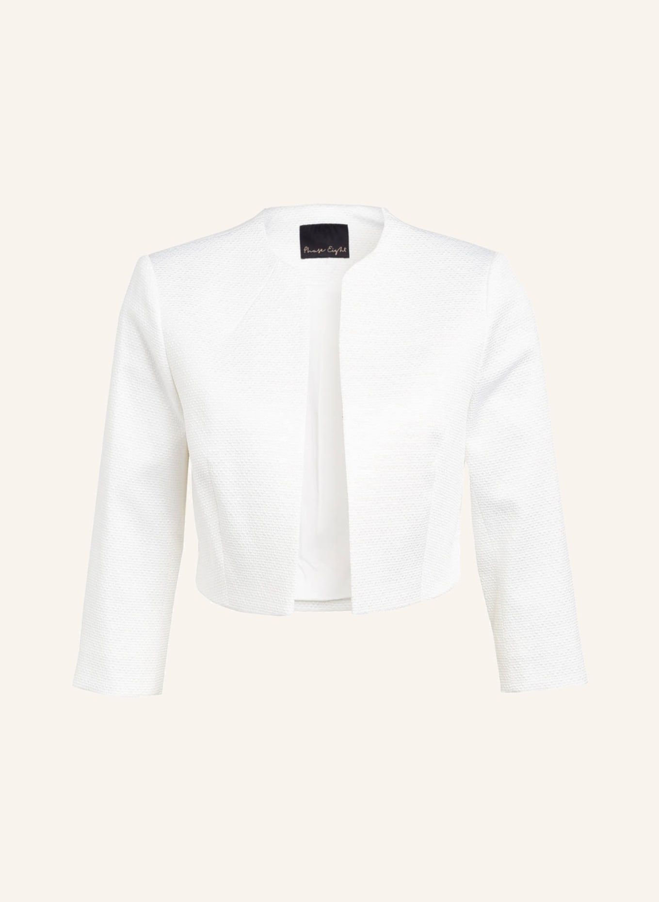 Phase Eight Bolero KARLEE with 3/4 sleeves, Color: WHITE (Image 1)