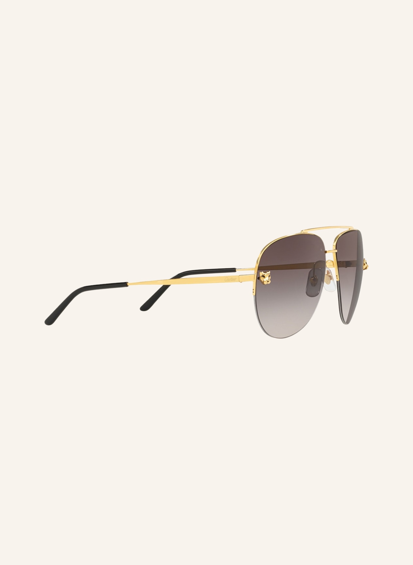 Cartier Sunglasses CT0065S, Color: 2390L3 - GOLD/BROWN GRADIENT (Image 3)