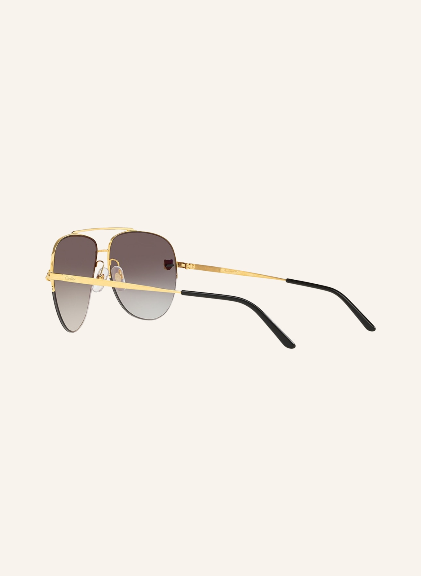 Cartier Sunglasses CT0065S, Color: 2390L3 - GOLD/BROWN GRADIENT (Image 4)