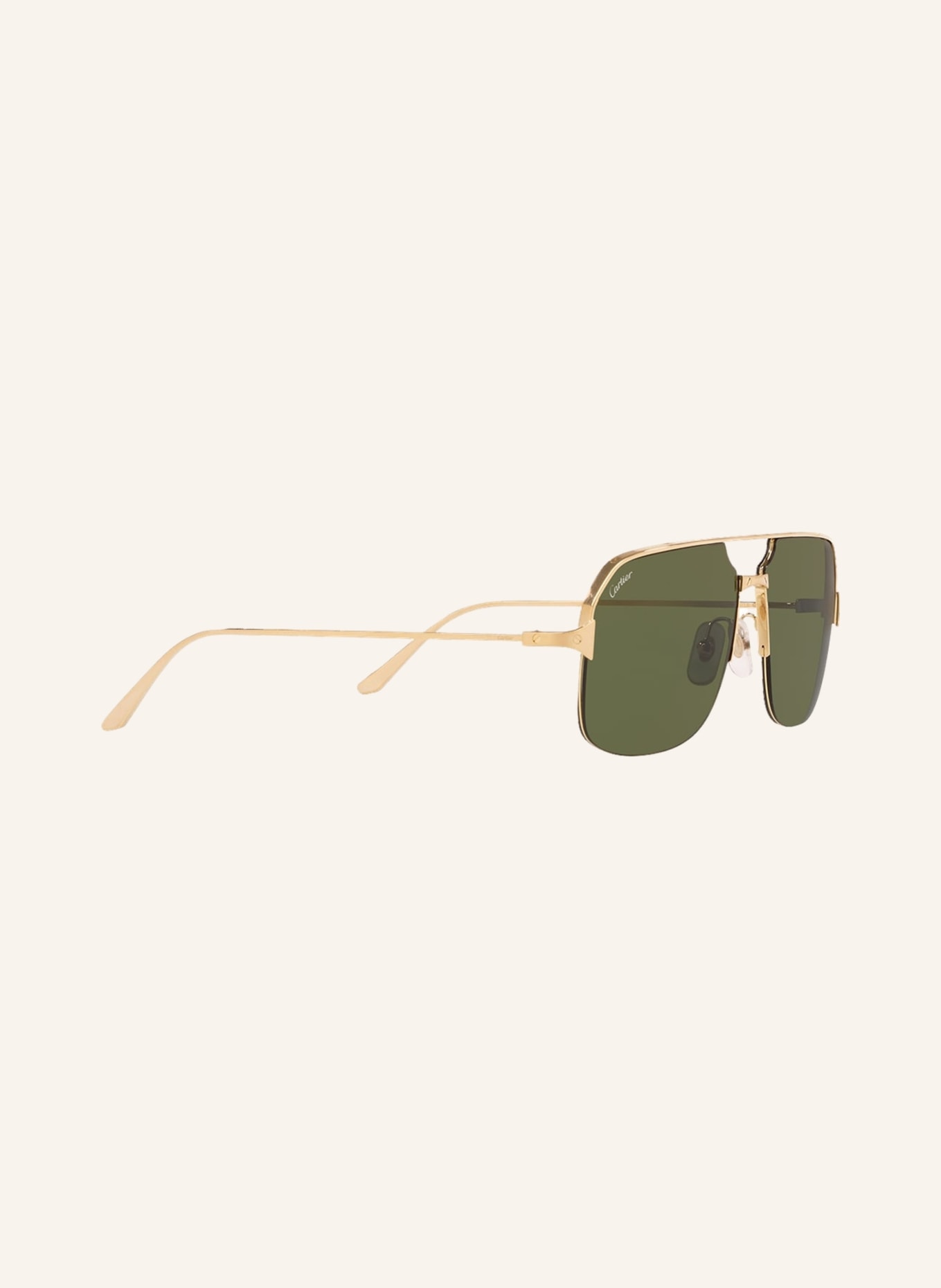 Cartier Sonnenbrille CT0230S: 2390J1 - GOLD/ GRÜN