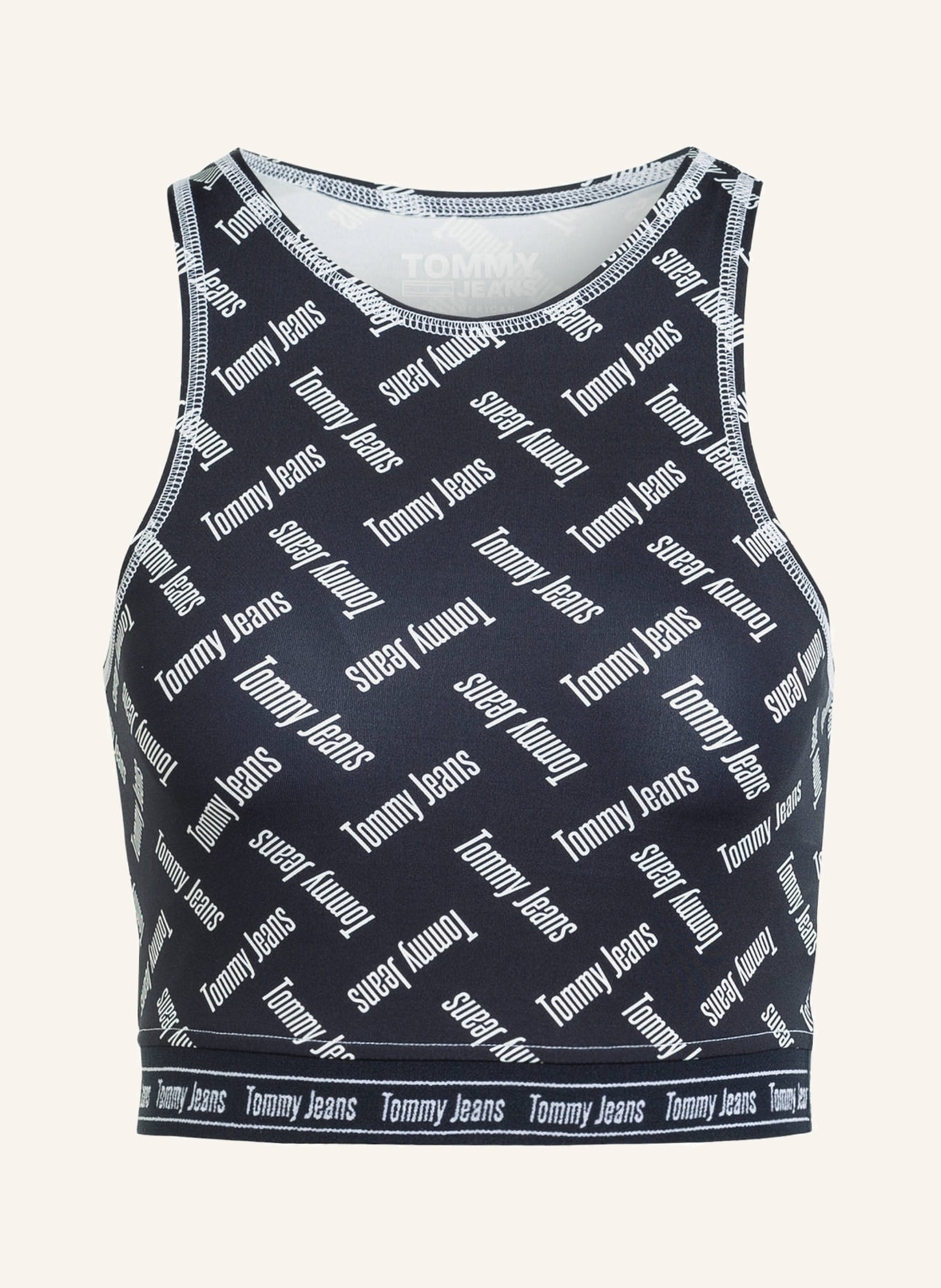 TOMMY JEANS Tank top, Color: DARK BLUE/ WHITE (Image 1)