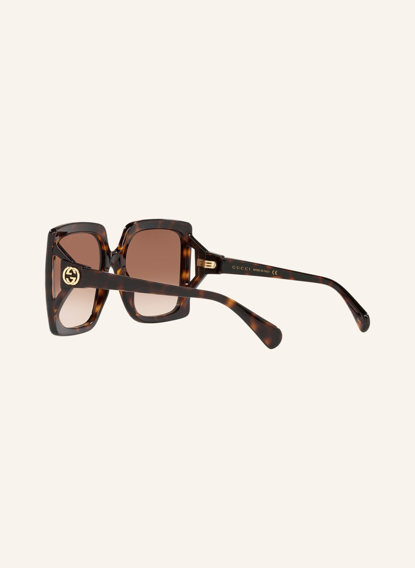 GUCCI Sunglasses GG0876S, Color: 4402D1 - HAVANA/BROWN GRADIENT (Image 4)