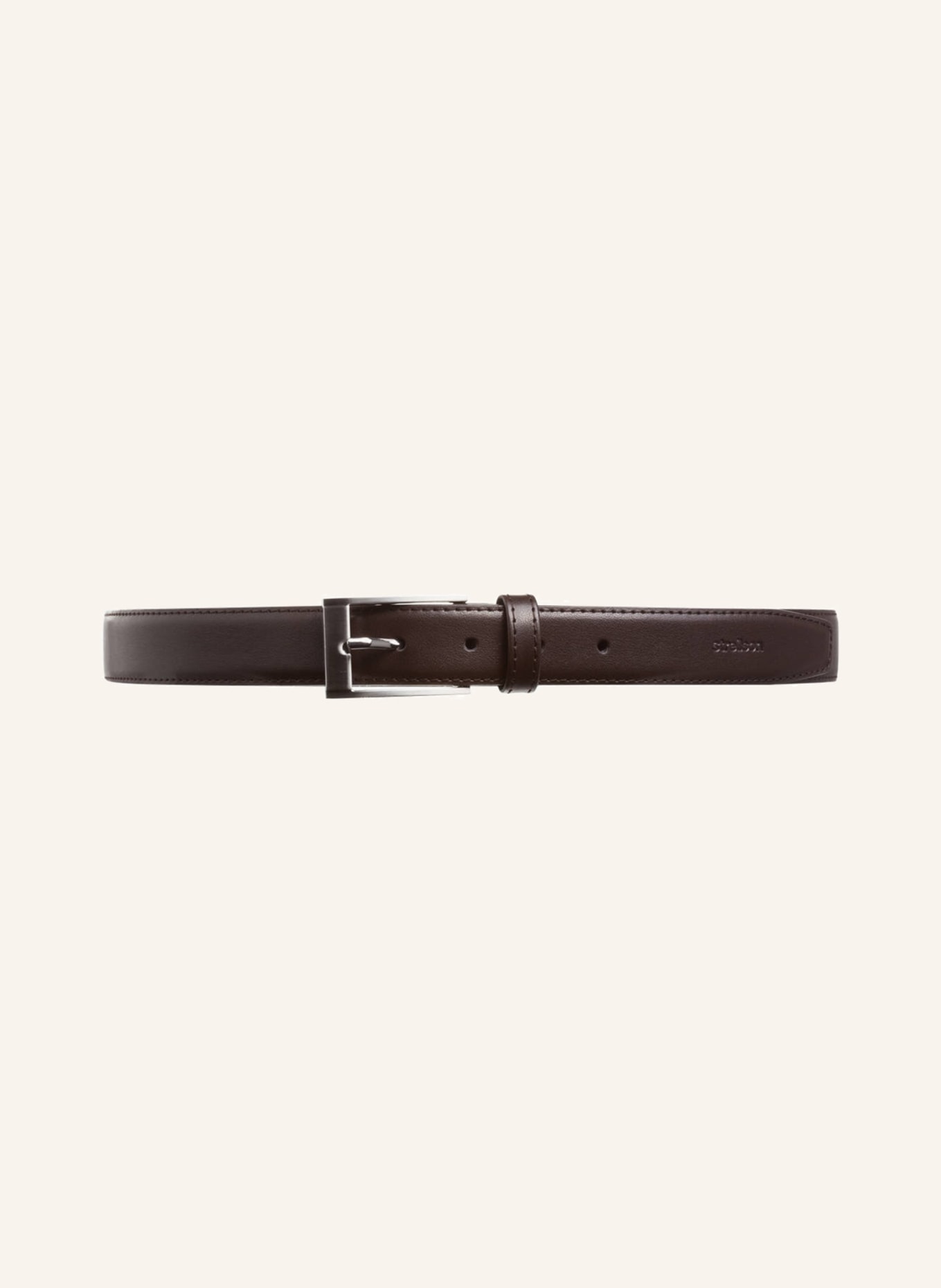 STRELLSON Leather belt , Color: DARK BROWN (Image 2)