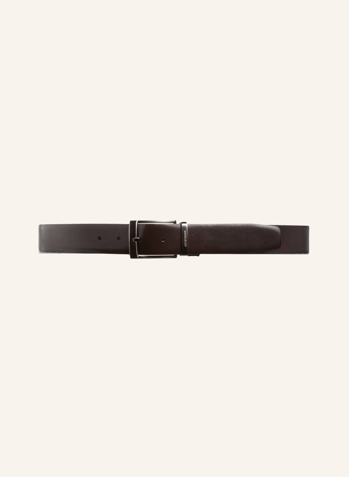 STRELLSON Reversible leather belt, Color: BLACK/ DARK BROWN (Image 3)