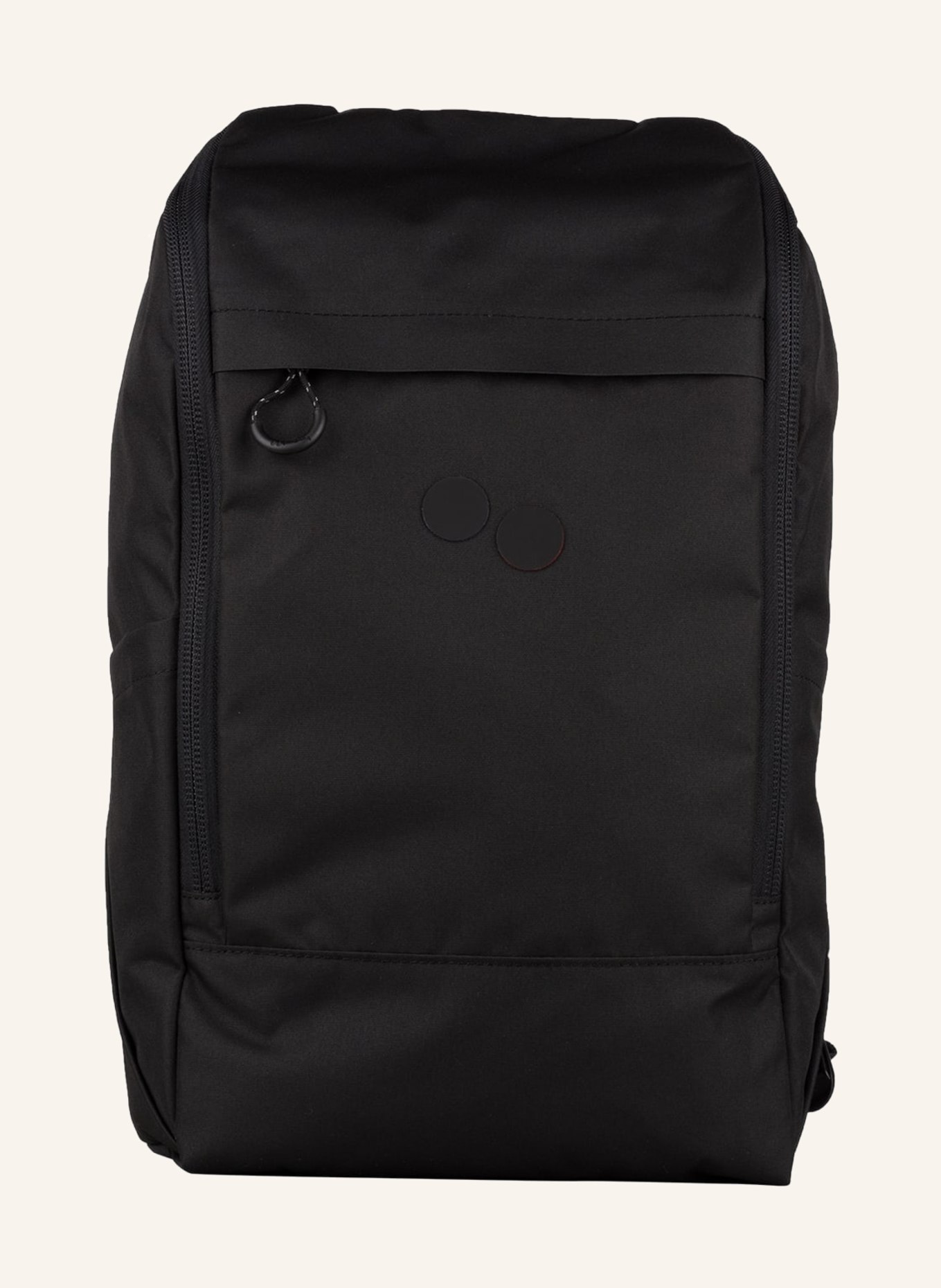 pinqponq Backpack PURIK with laptop compartment 19 l, Color: BLACK (Image 1)