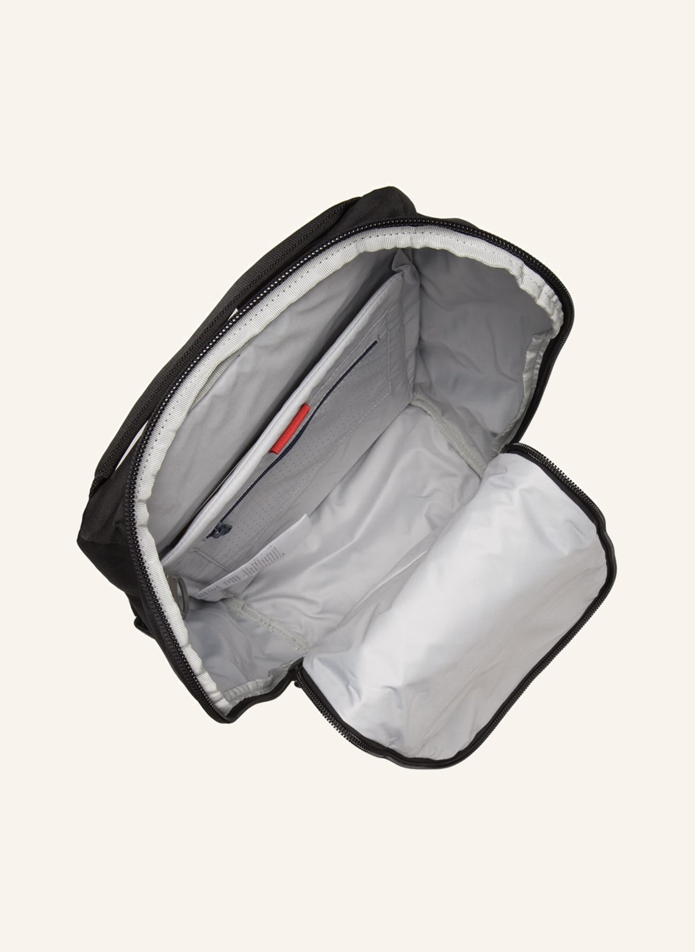 pinqponq Backpack PURIK with laptop compartment 19 l, Color: BLACK (Image 3)