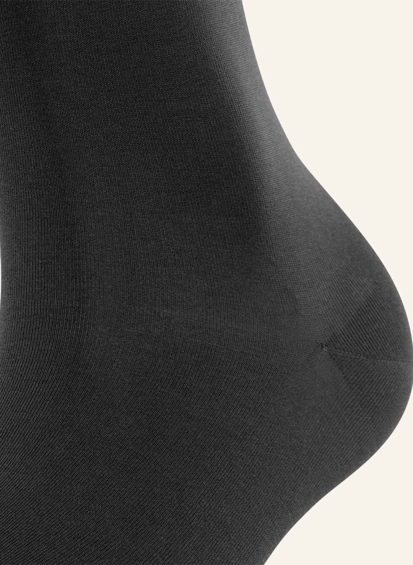 FALKE Kniestrümpfe COTTON TOUCH: 3009 BLACK