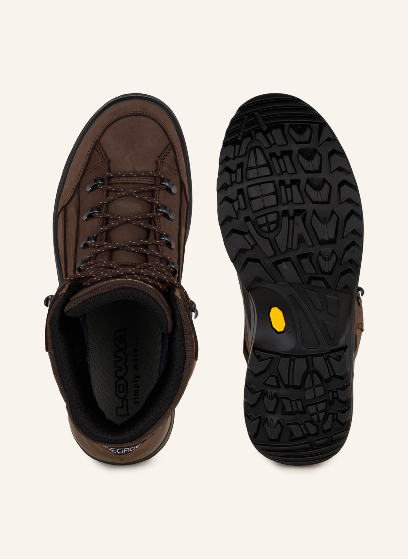 LOWA Wandelschoenen RENEGADE GTX MID: BRUIN