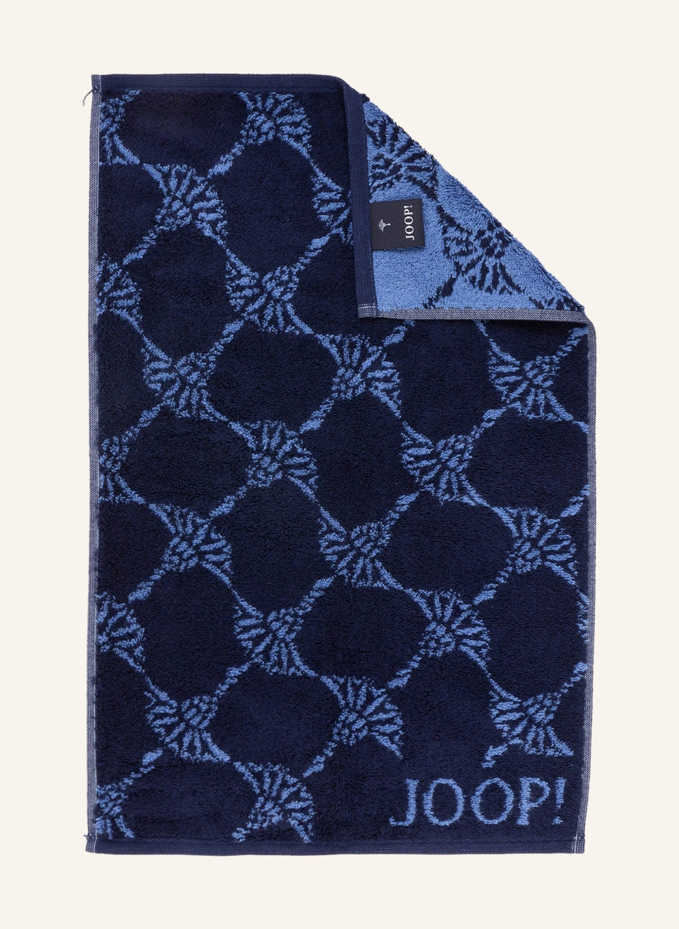 JOOP! Guest towel CORNFLOWER , Color: DARK BLUE (Image 2)