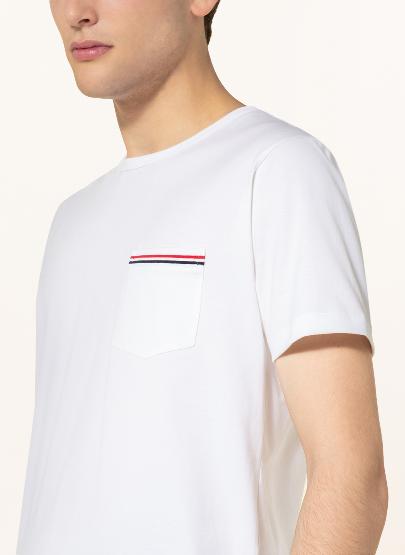 THOM BROWNE. T-shirt, Color: WHITE (Image 5)