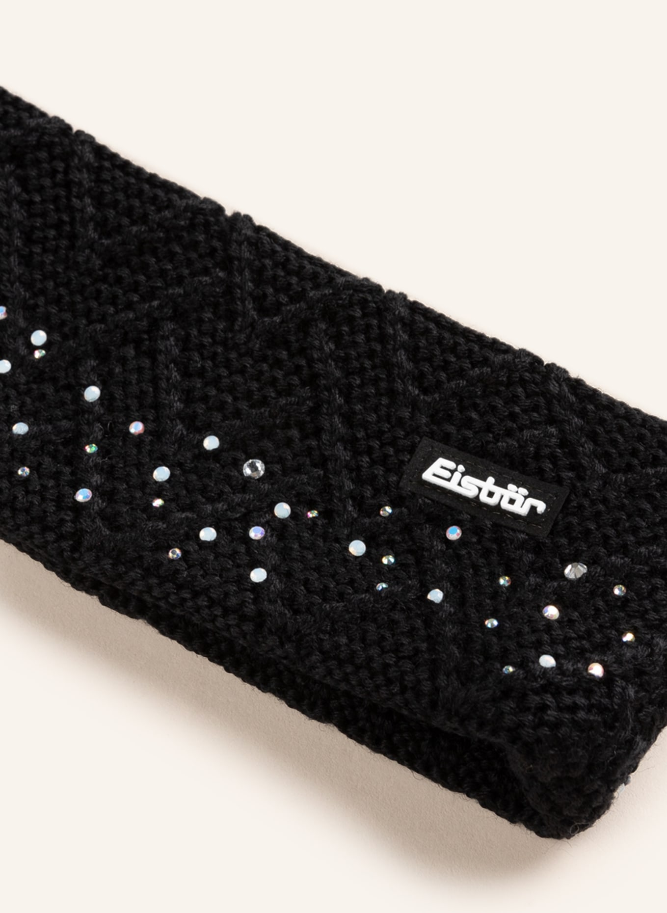 Eisbär Headband ISABELLA CRYSTAL, Color: BLACK (Image 2)