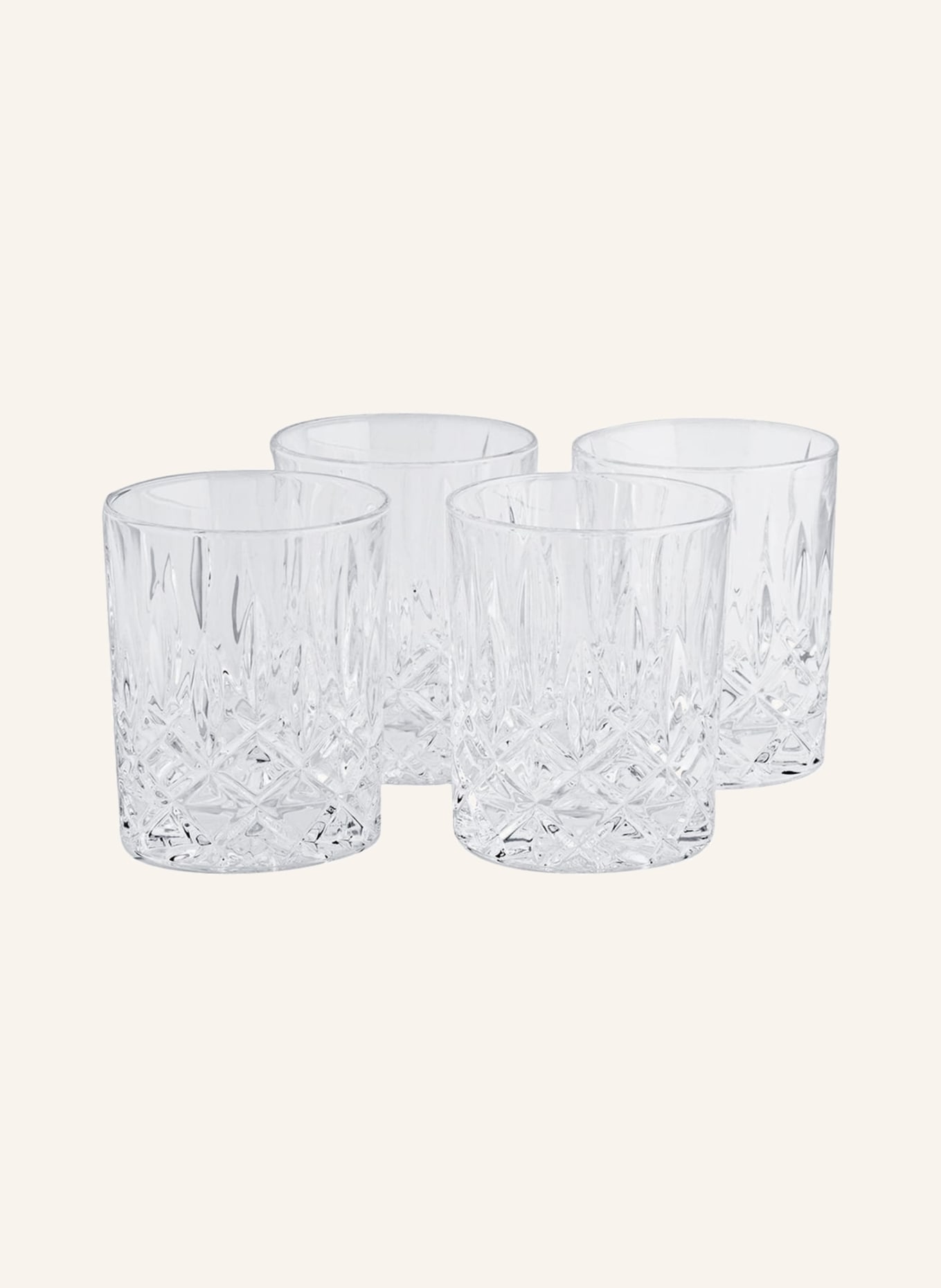 RIEDEL 4er-Set Whiskygläser VIVANT DOUBLE OLD FASHIONED, Farbe: TRANSPARENT  (Bild 1)