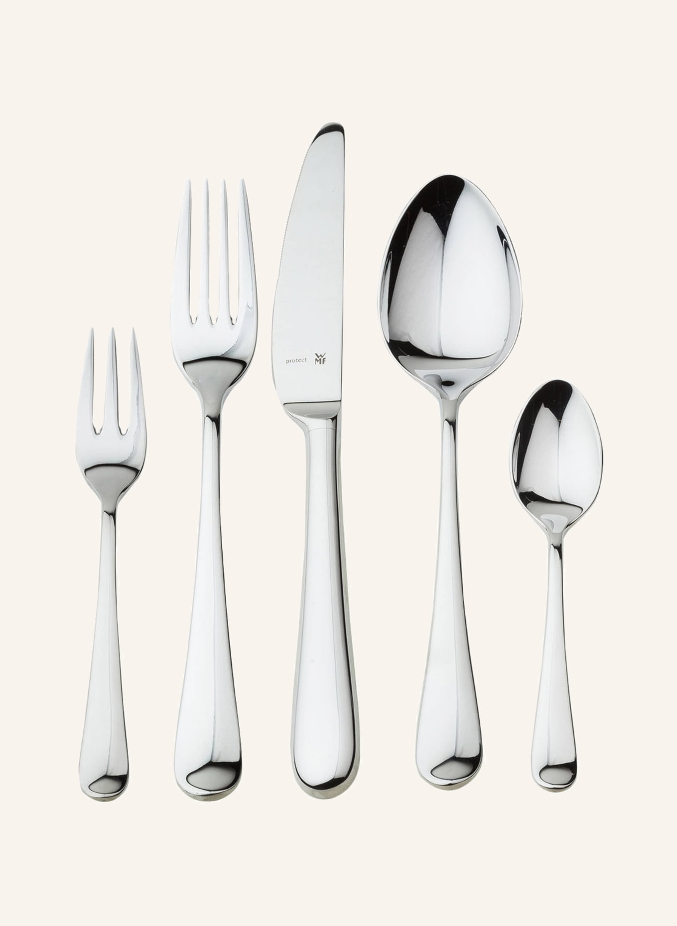 WMF 30 piece cutlery set MERIT, Color: SILVER (Image 1)