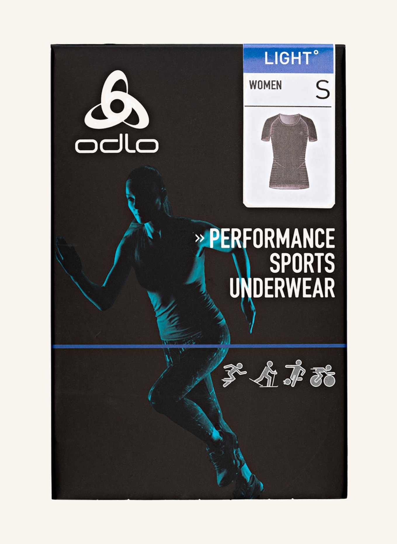 odlo Functional underwear shirt PERFORMANCE LIGHT, Color: BLACK (Image 5)