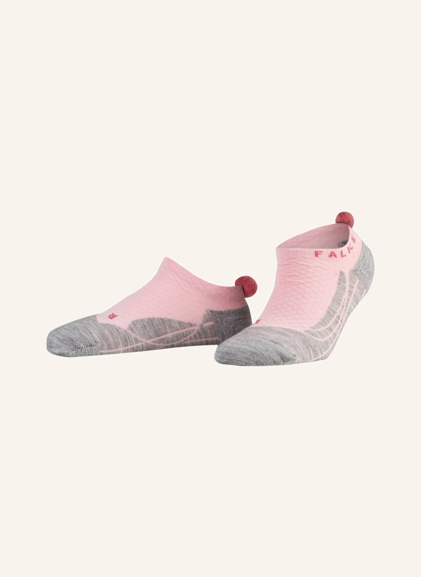 FALKE Sneaker socks GO2 POMPOM , Color: 8663 thulit (Image 1)