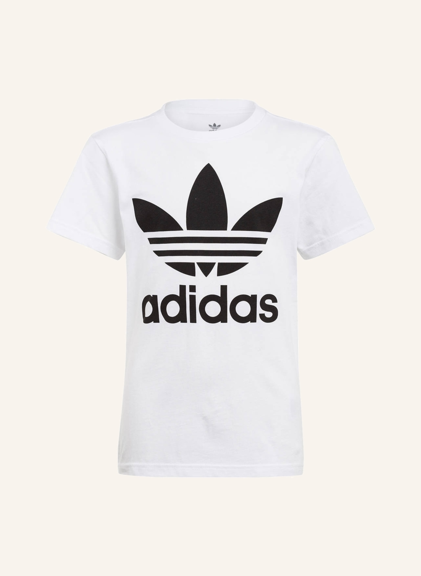 adidas Originals T-Shirt TREFOIL, Farbe: WEISS/ SCHWARZ(Bild null)