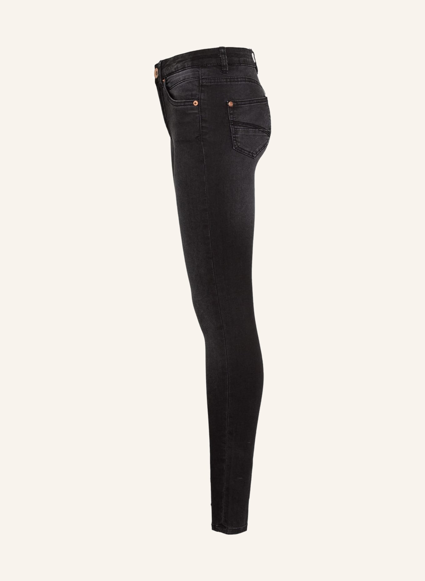 GARCIA Jeans RIANNA Super Slim Fit, Farbe: DUNKELGRAU (Bild 3)
