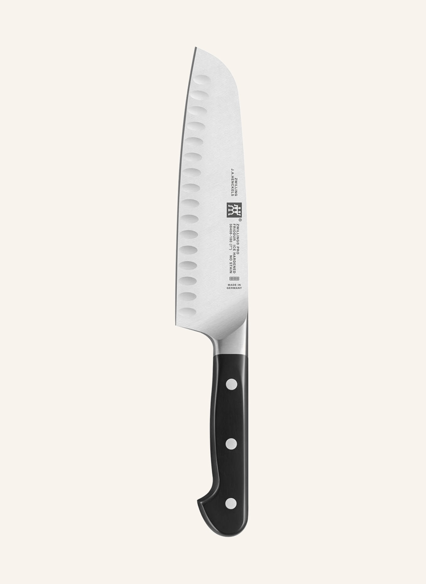 ZWILLING Santoku knife , Color: BLACK/ SILVER (Image 1)